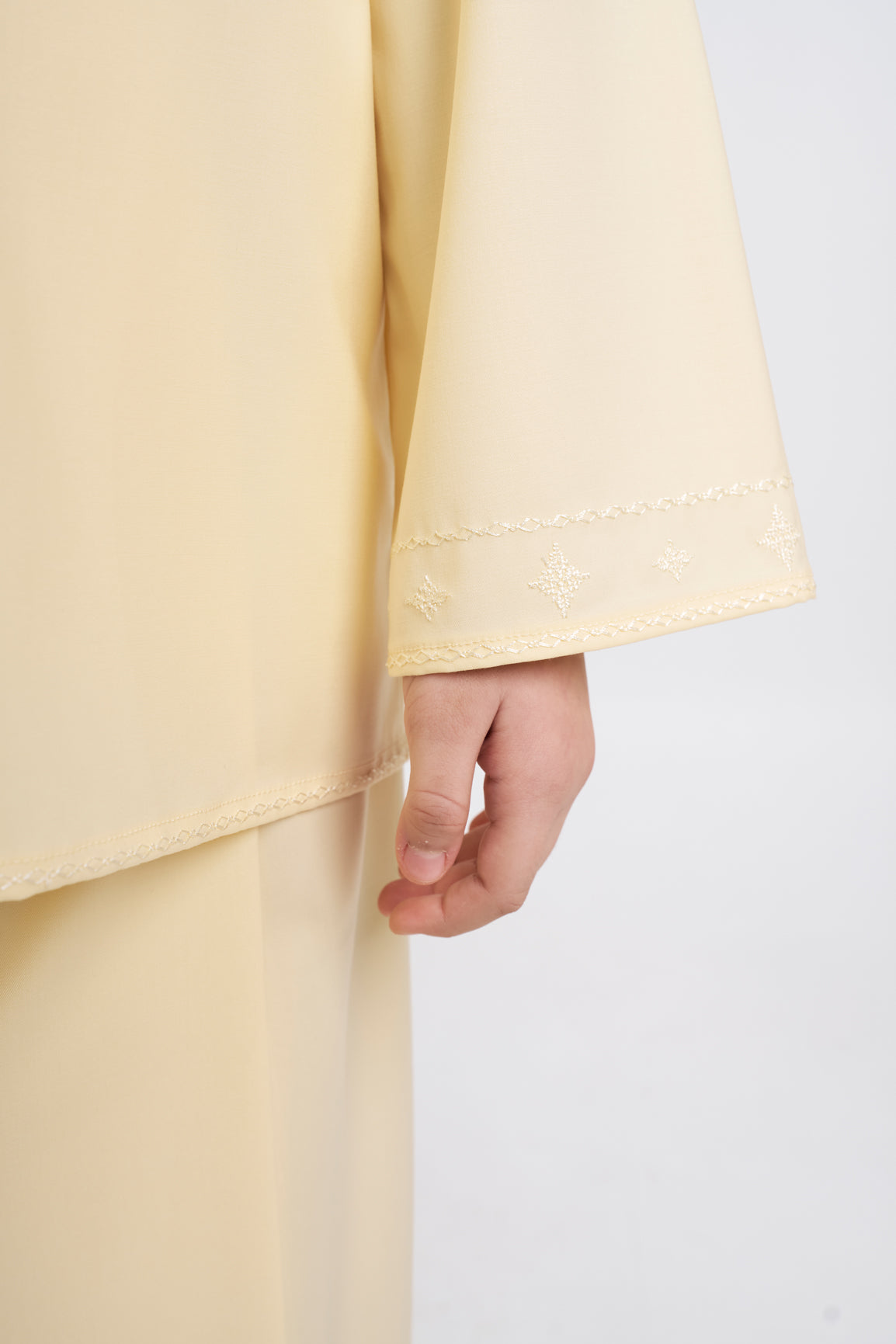 Patawali Girls Baju Kurung - Kuning Langsat