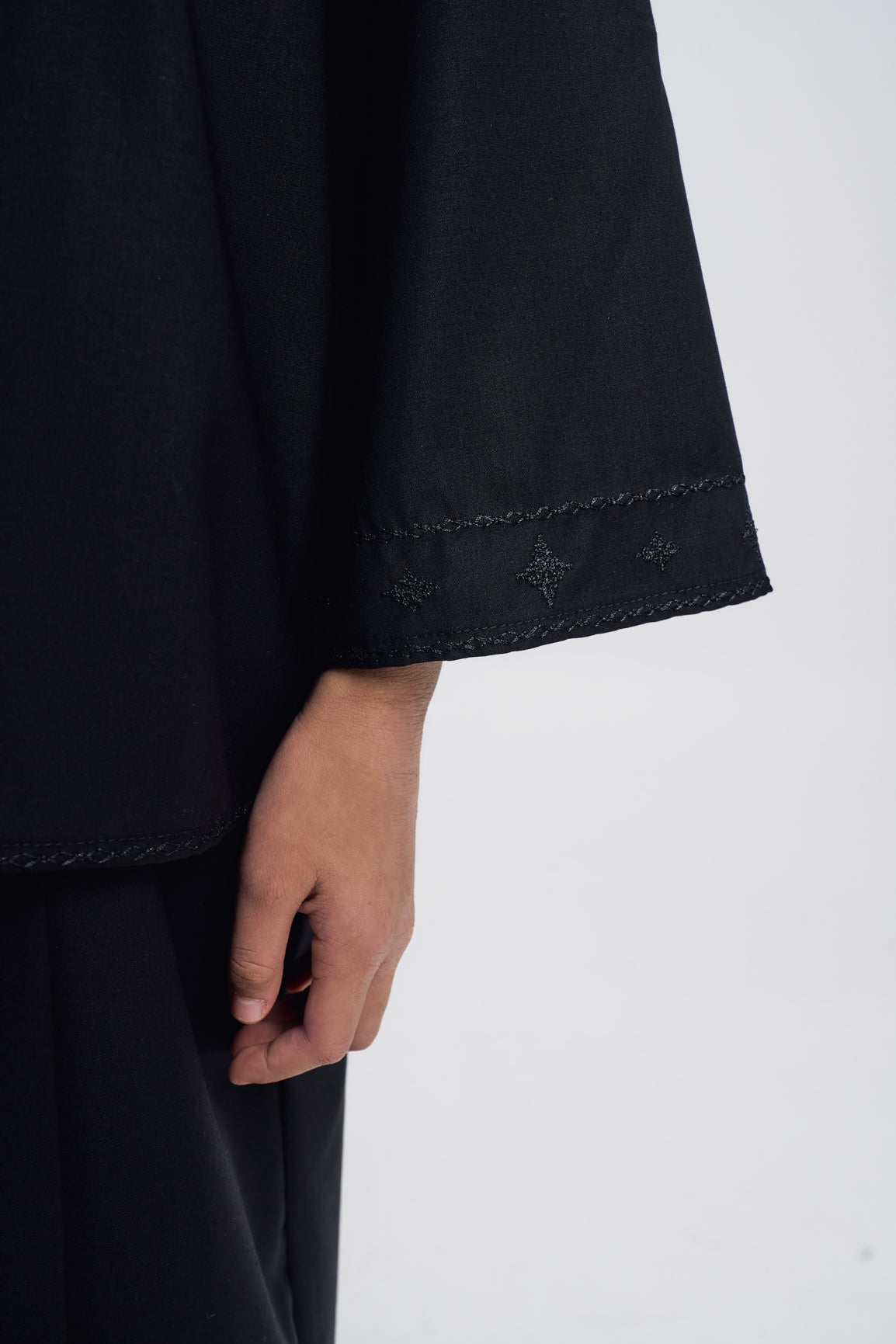 Patawali Girls Baju Kurung - Opal Black