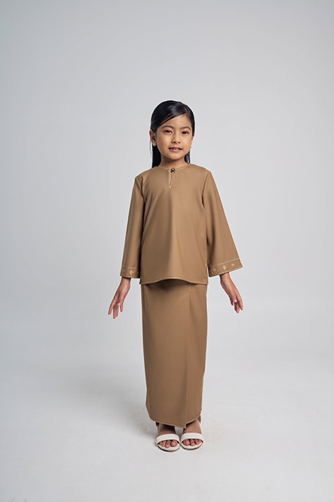 Patawali Girls Baju Kurung - Hazel Brown