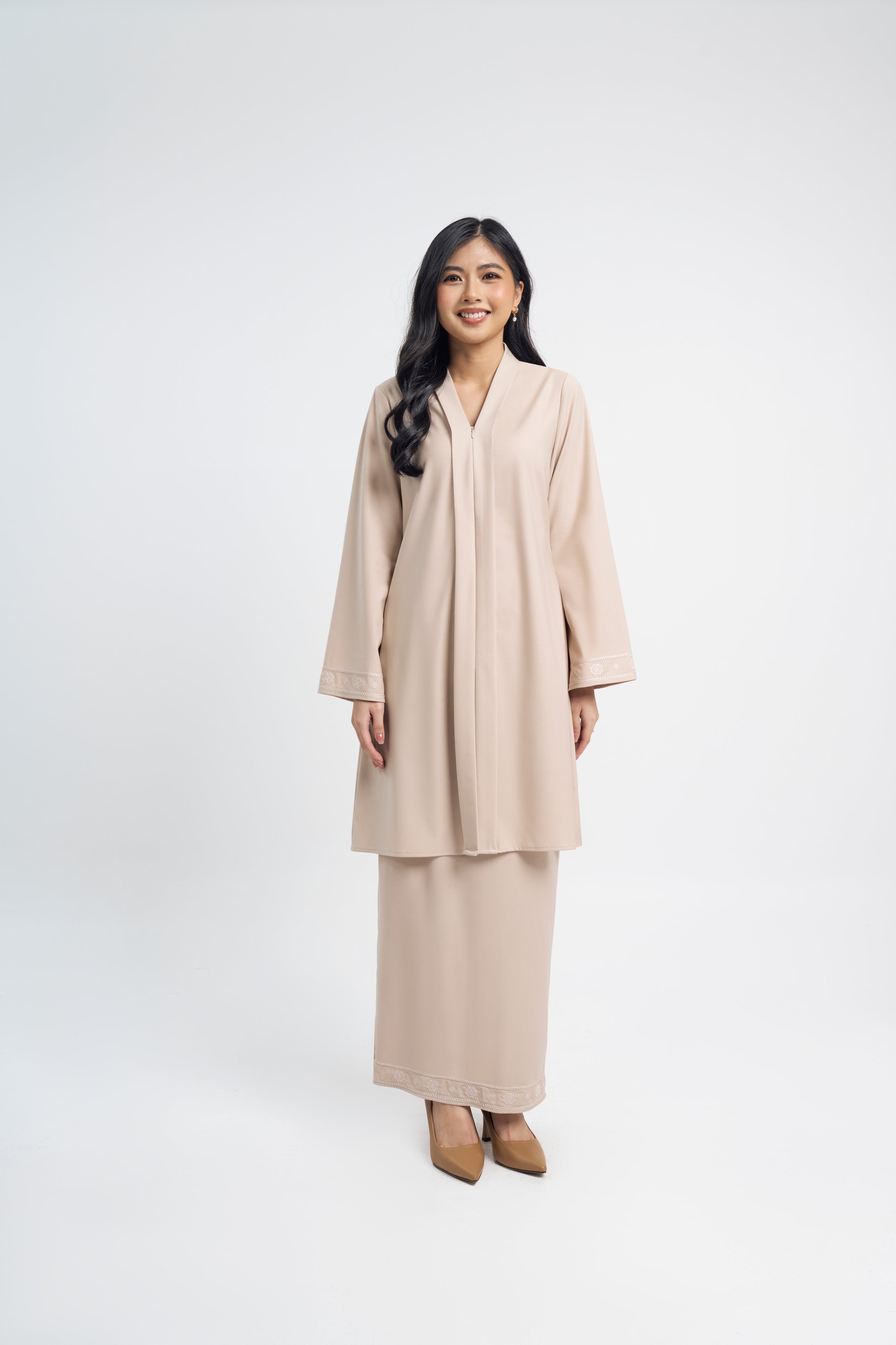 Patawali Baju Kebaya - Beige