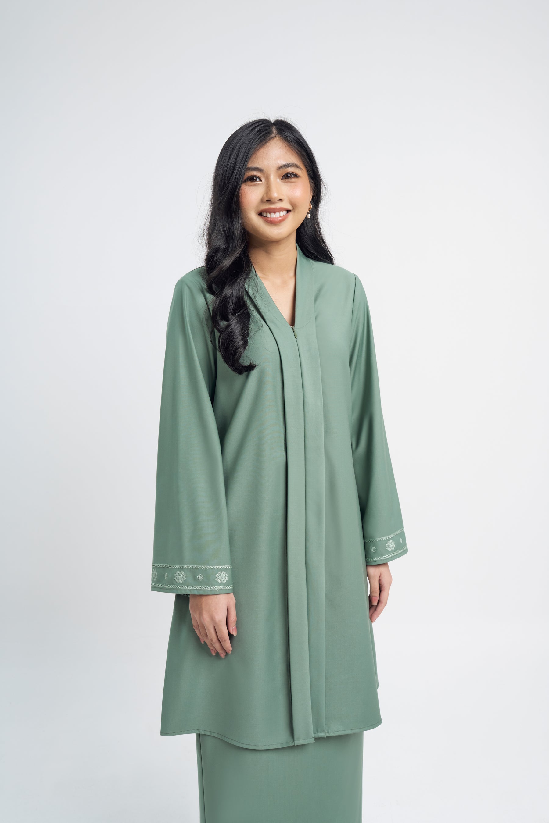 Patawali Baju Kebaya - Grass Green