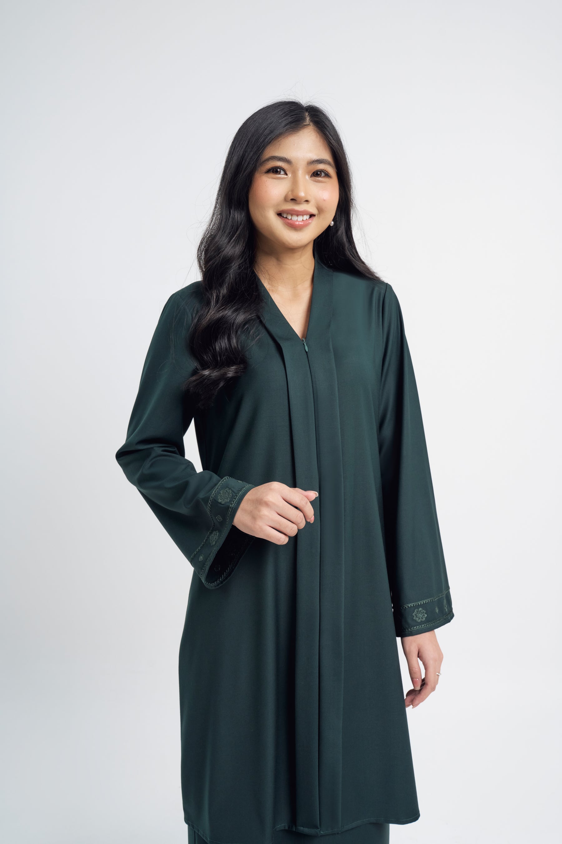 Patawali Baju Kebaya - Deep Green