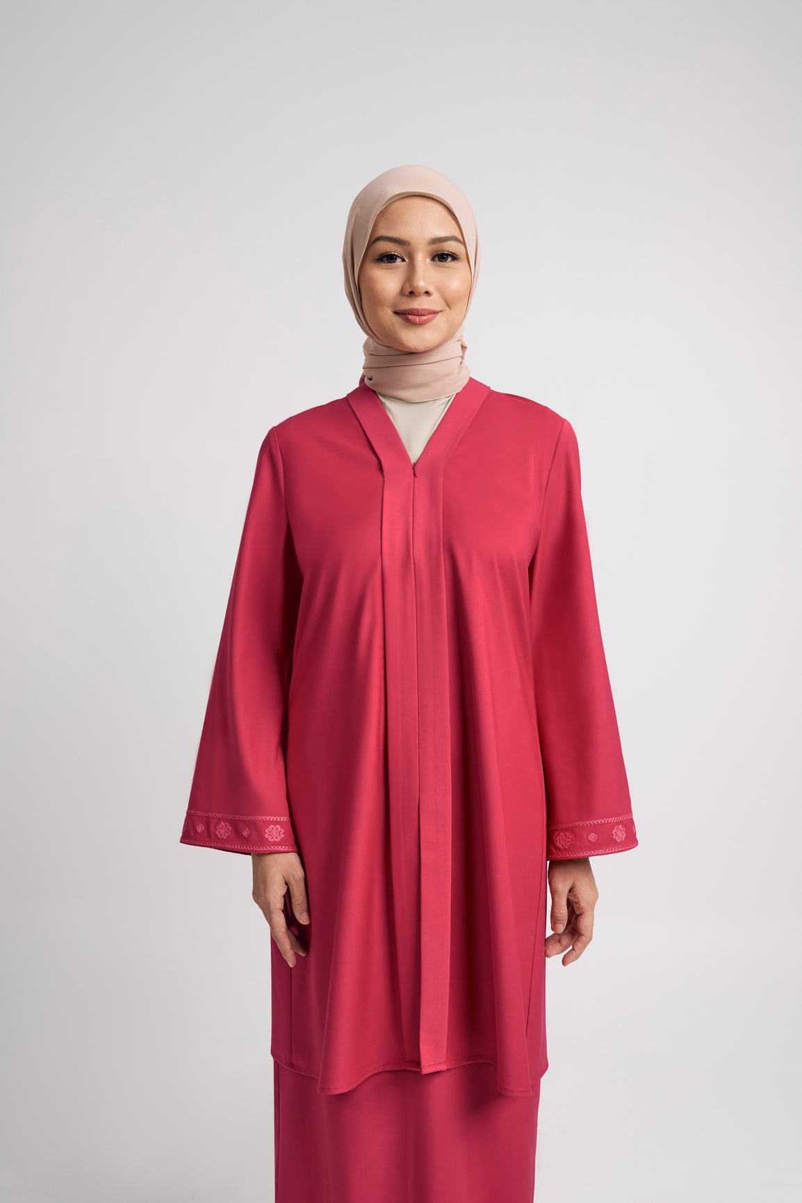 Patawali Baju Kebaya - Rose Red