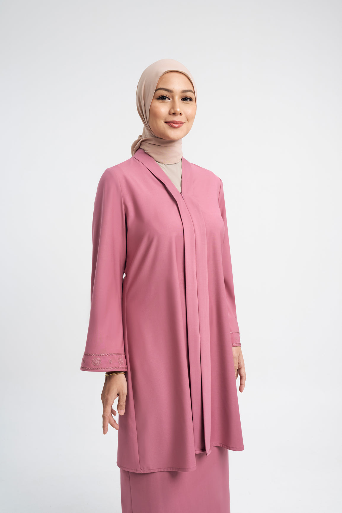 Patawali Baju Kebaya - Pink Belacan