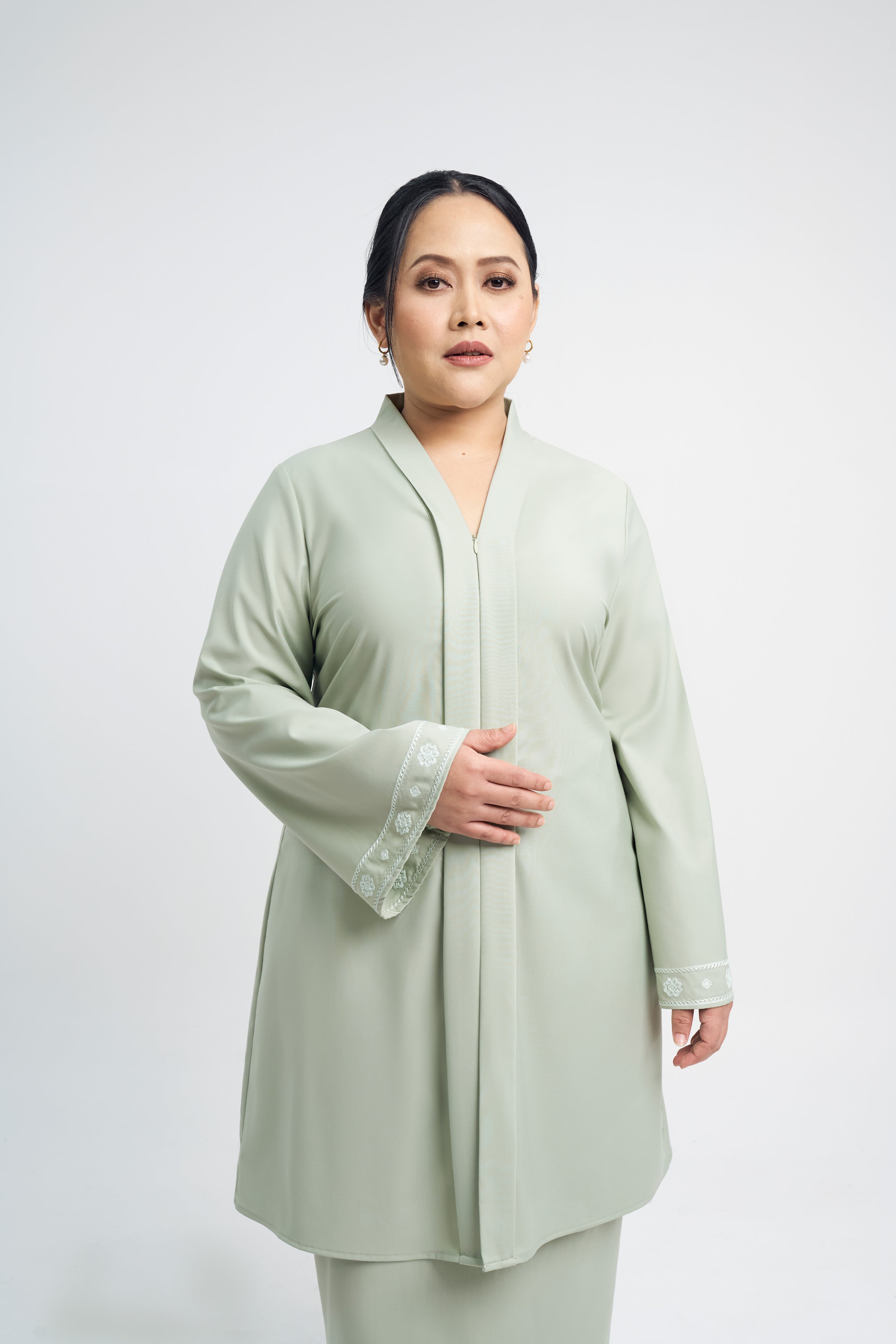 Patawali Baju Kebaya - Mint Green