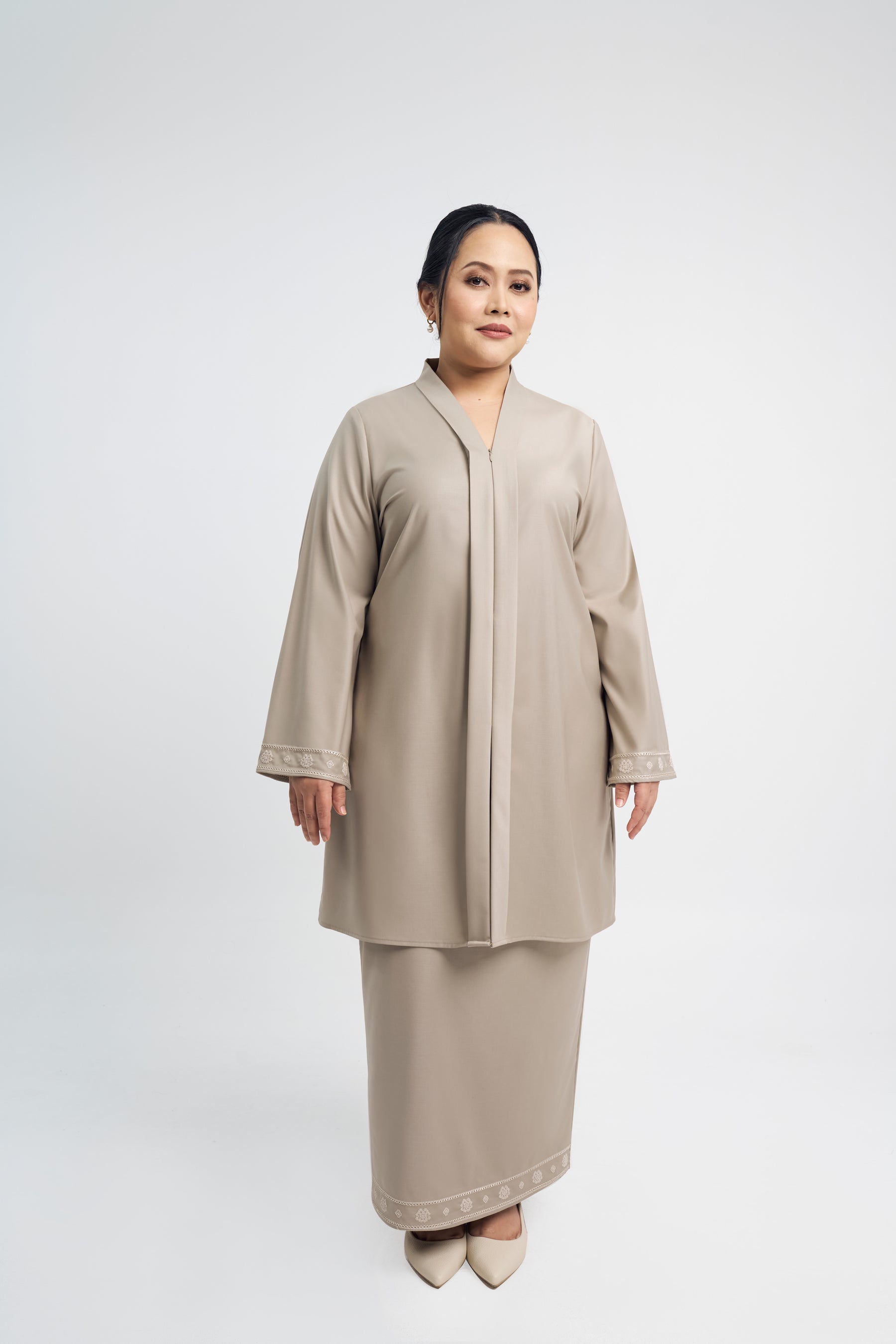 Patawali Baju Kebaya - Light Olive