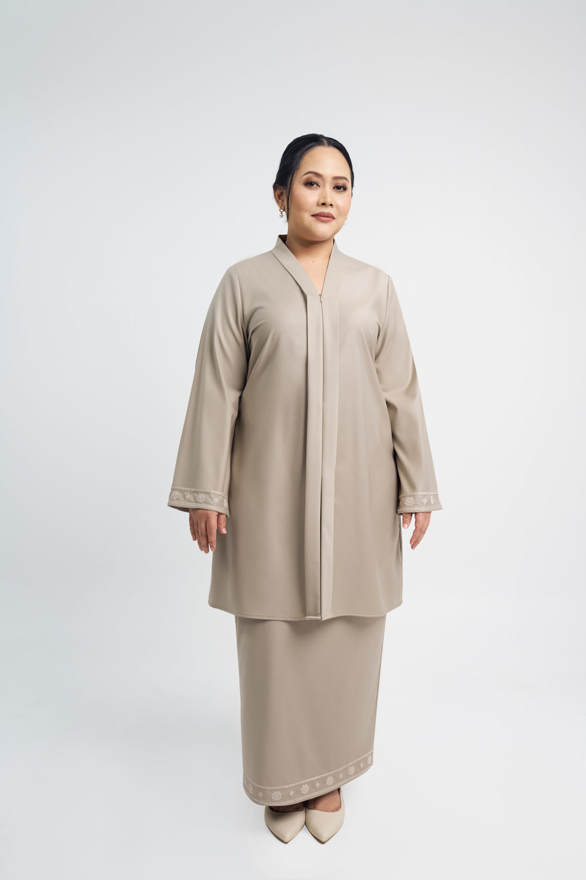 Patawali Baju Kebaya - Light Olive