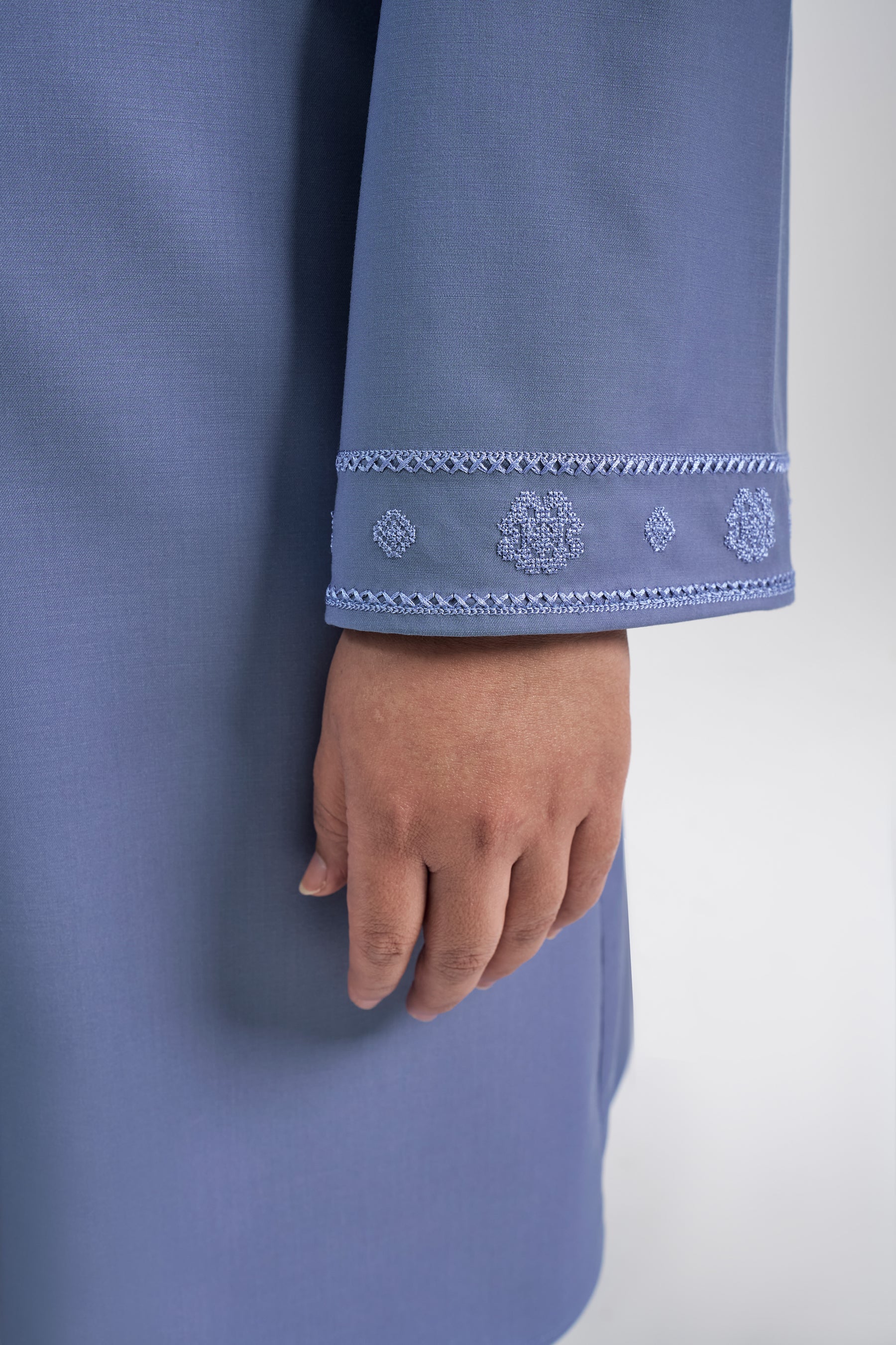 Patawali Baju Kebaya - Stone Blue