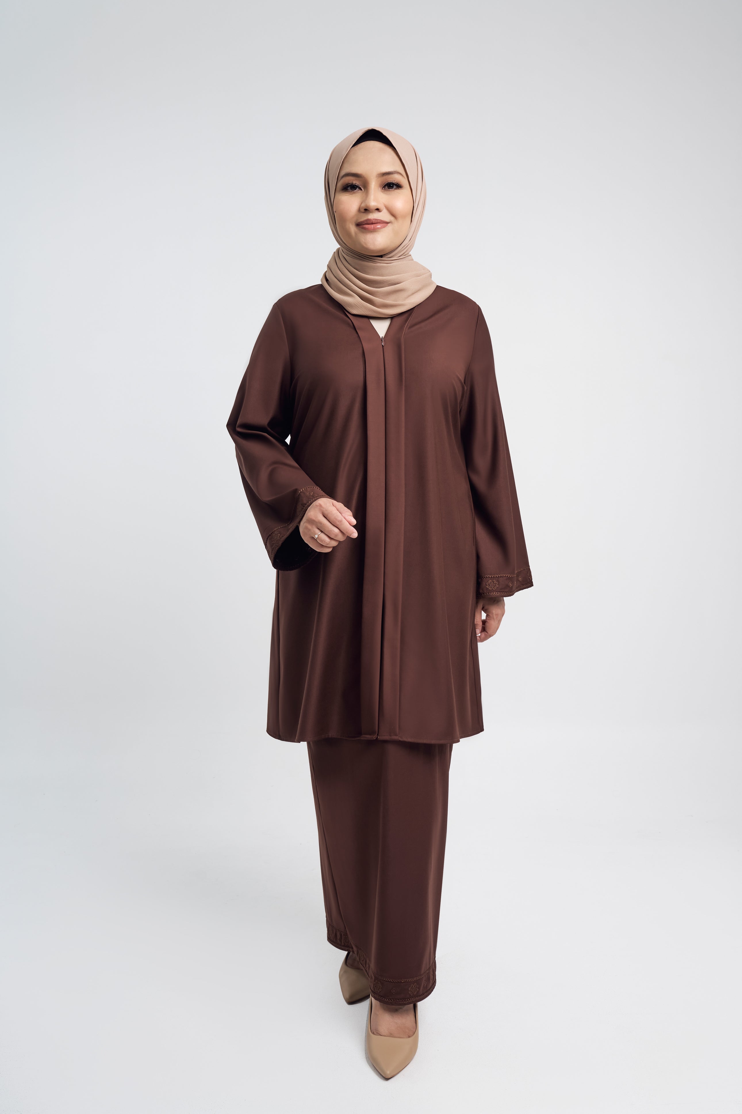 Patawali Baju Kebaya - Dark Brown