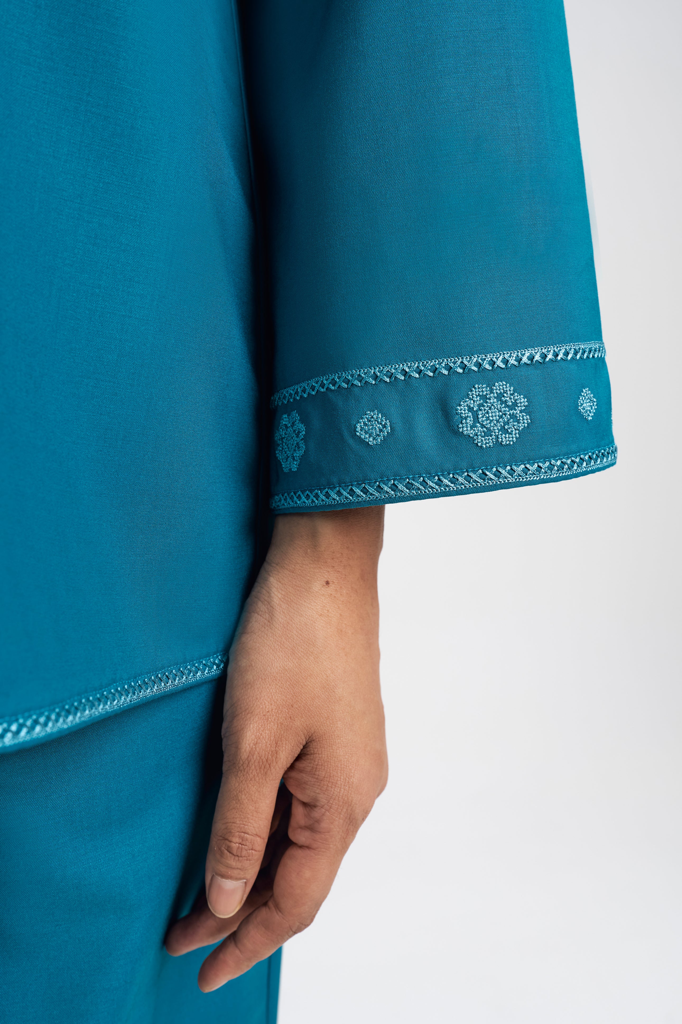 Patawali Baju Kurung - Turquoise