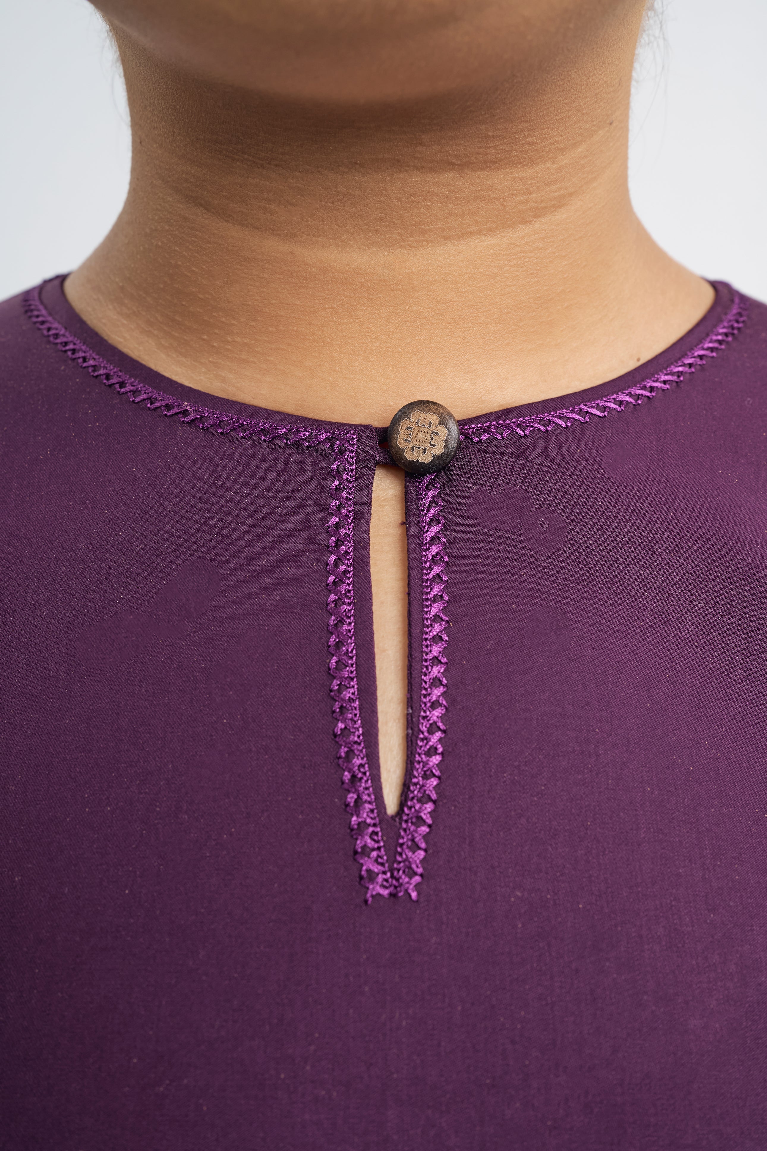 Patawali Baju Kurung Riau - Dark Purple