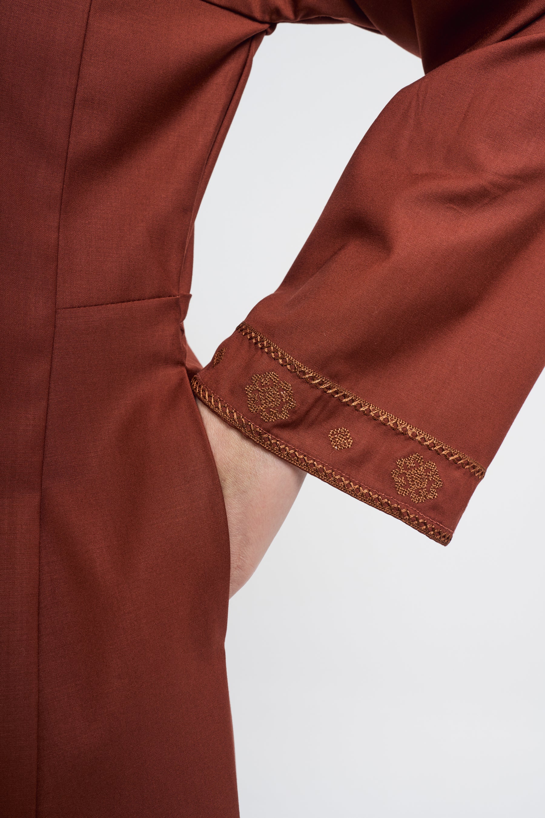 Patawali Baju Kurung Riau - Bean Brown