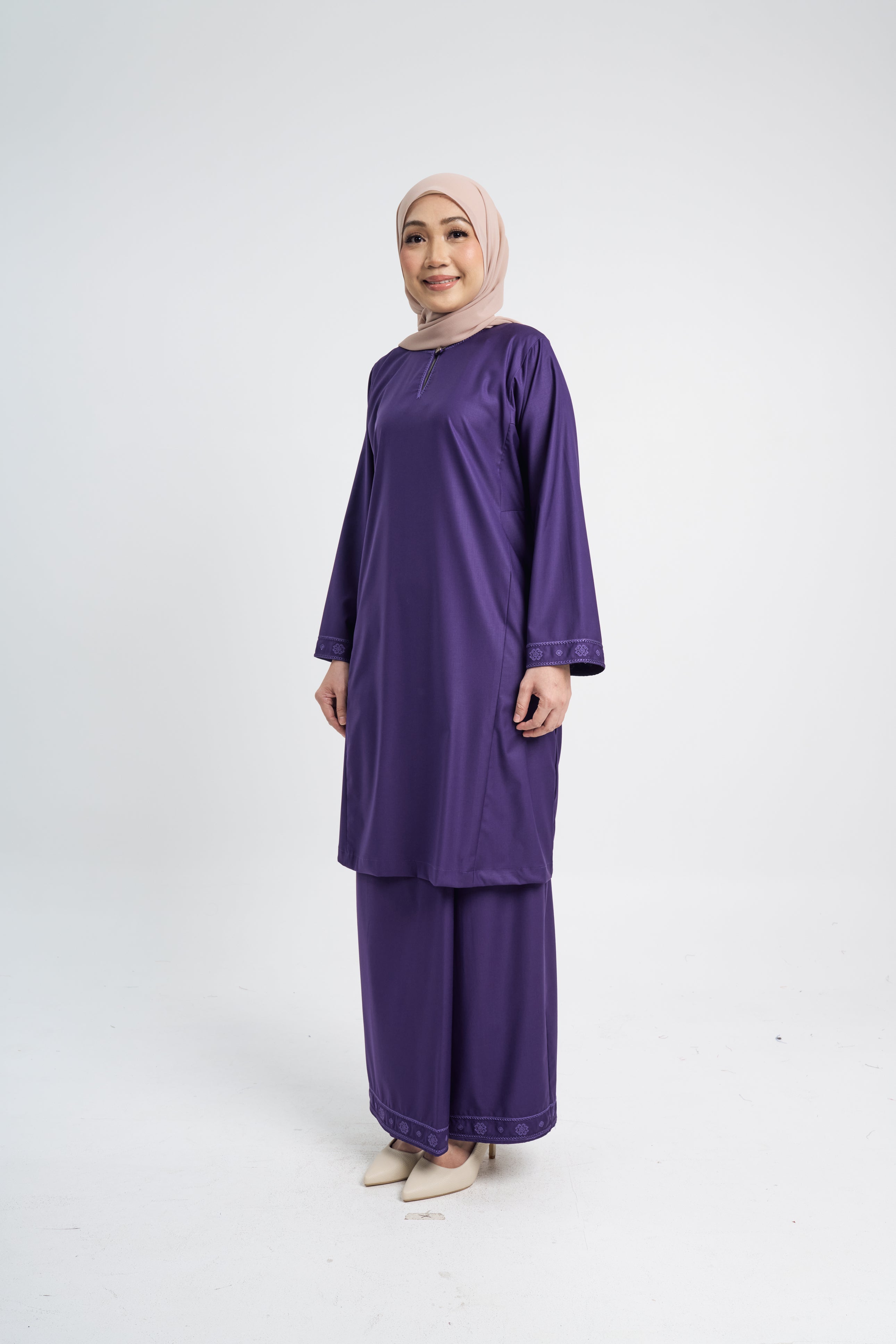 Patawali Baju Kurung Riau - Dark Indigo