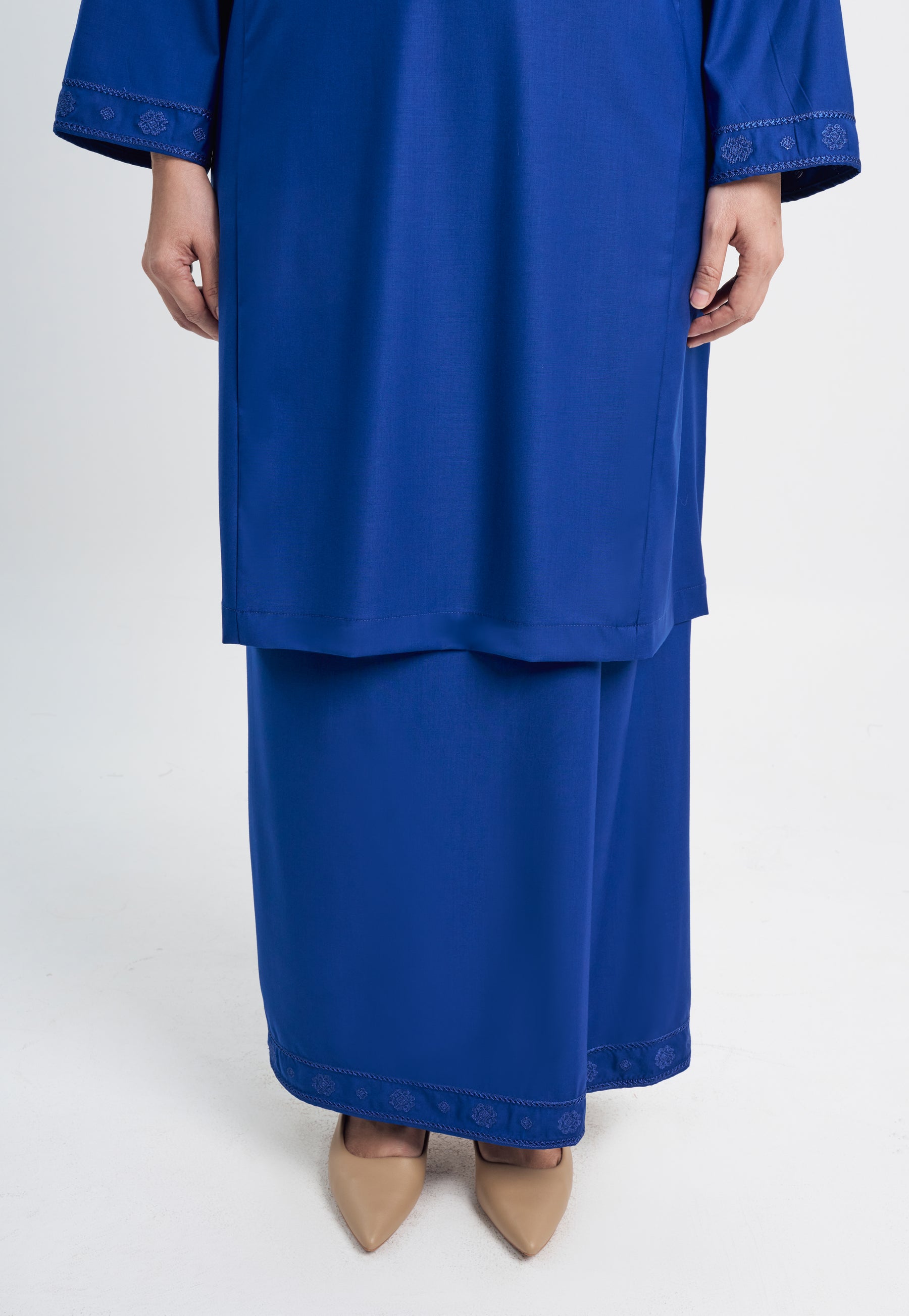 Patawali Baju Kurung Riau - Royal Blue