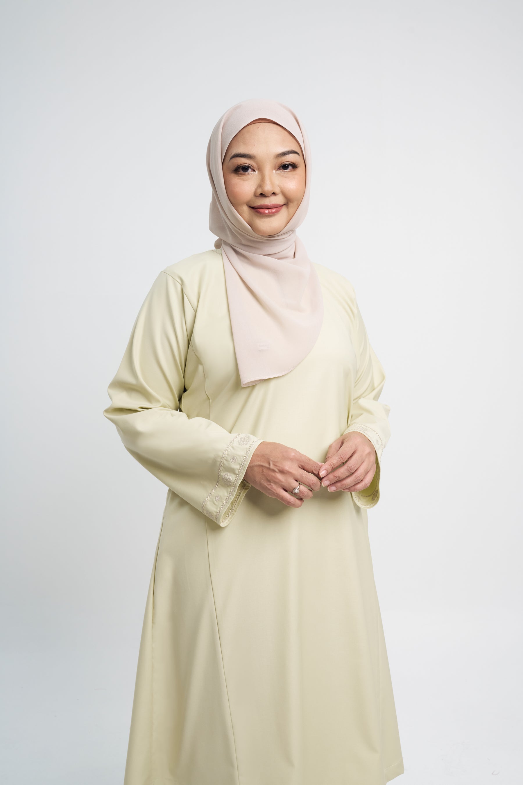 Patawali Baju Kurung Riau - Honeydew