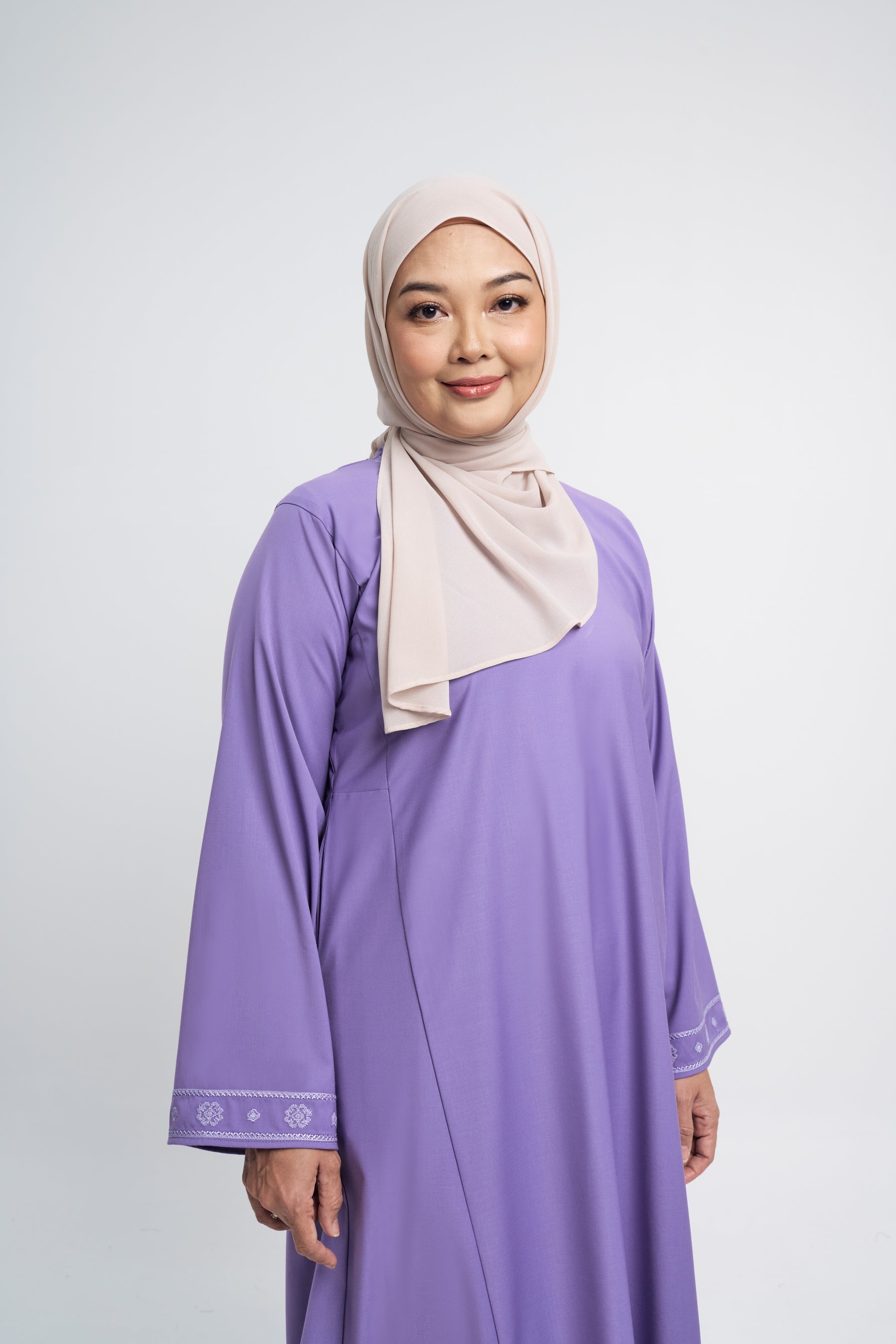 Patawali Baju Kurung Riau - Purple Yam