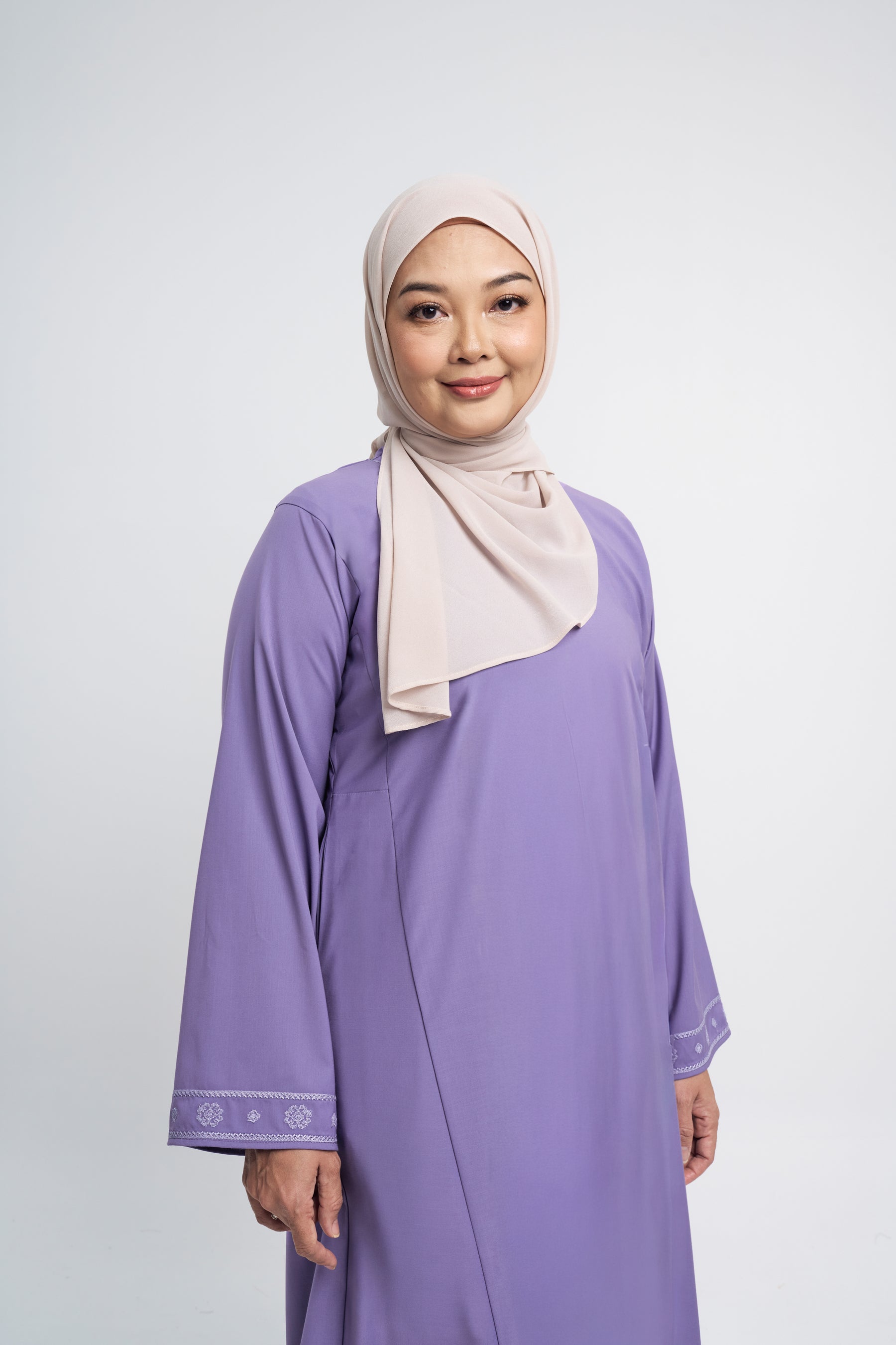 Patawali Baju Kurung Riau - Purple Yam