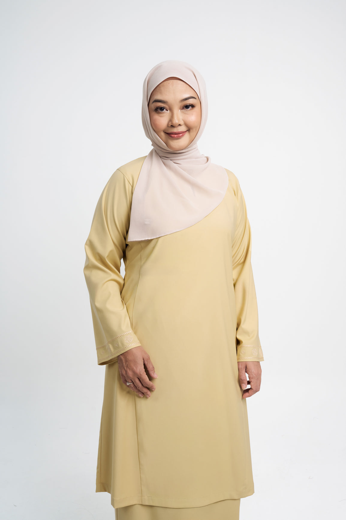 Patawali Baju Kurung Riau - Buttermilk