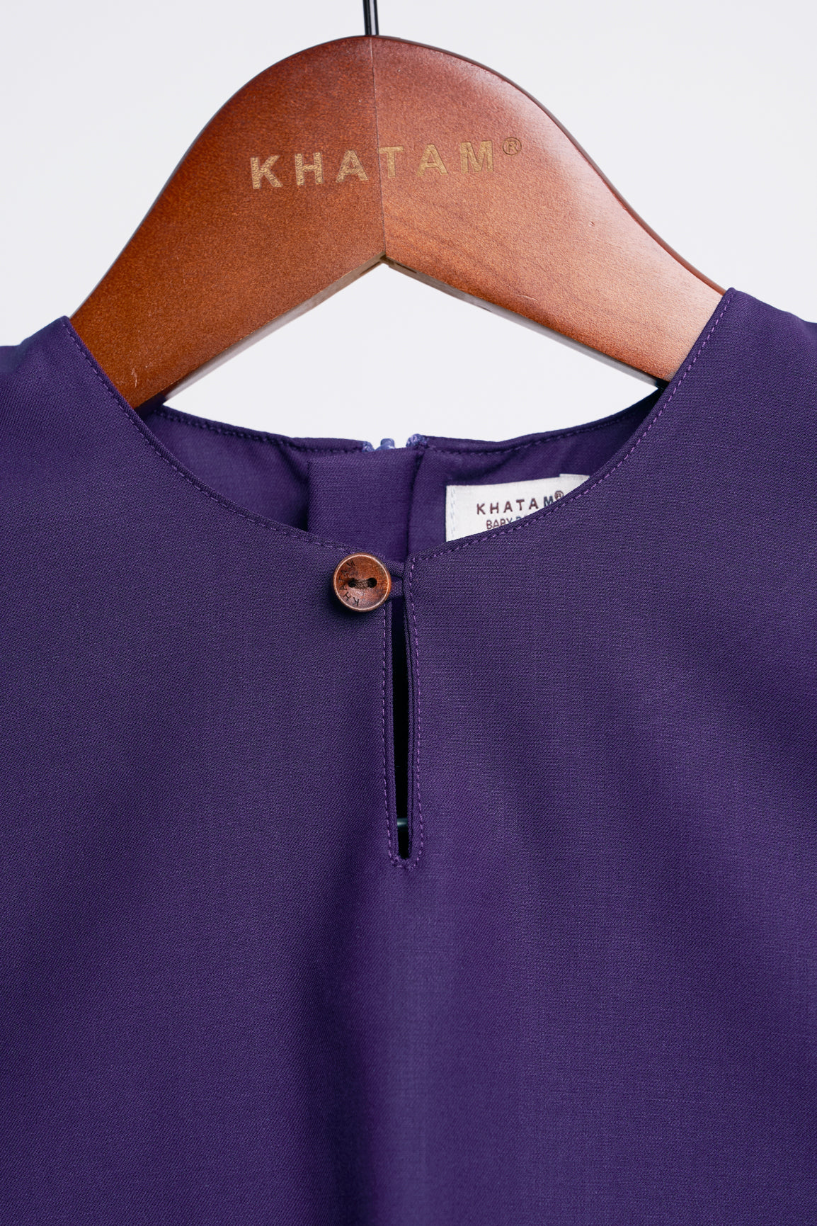 Patawali Baby Boys Baju Melayu Teluk Belanga - Dark Indigo