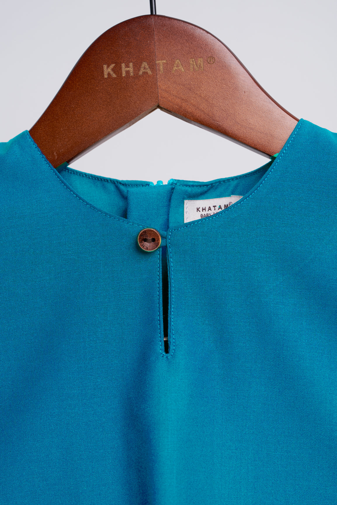 Patawali Baby Boys Baju Melayu Teluk Belanga - Turquoise
