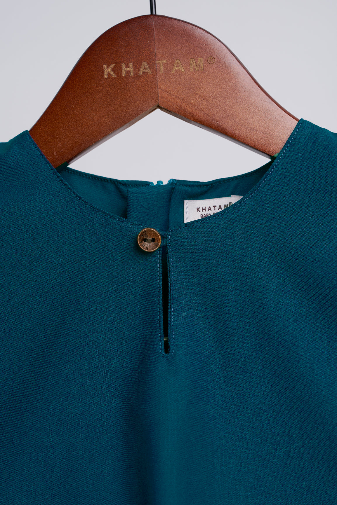 Patawali Baby Boys Baju Melayu Teluk Belanga - Deep Teal