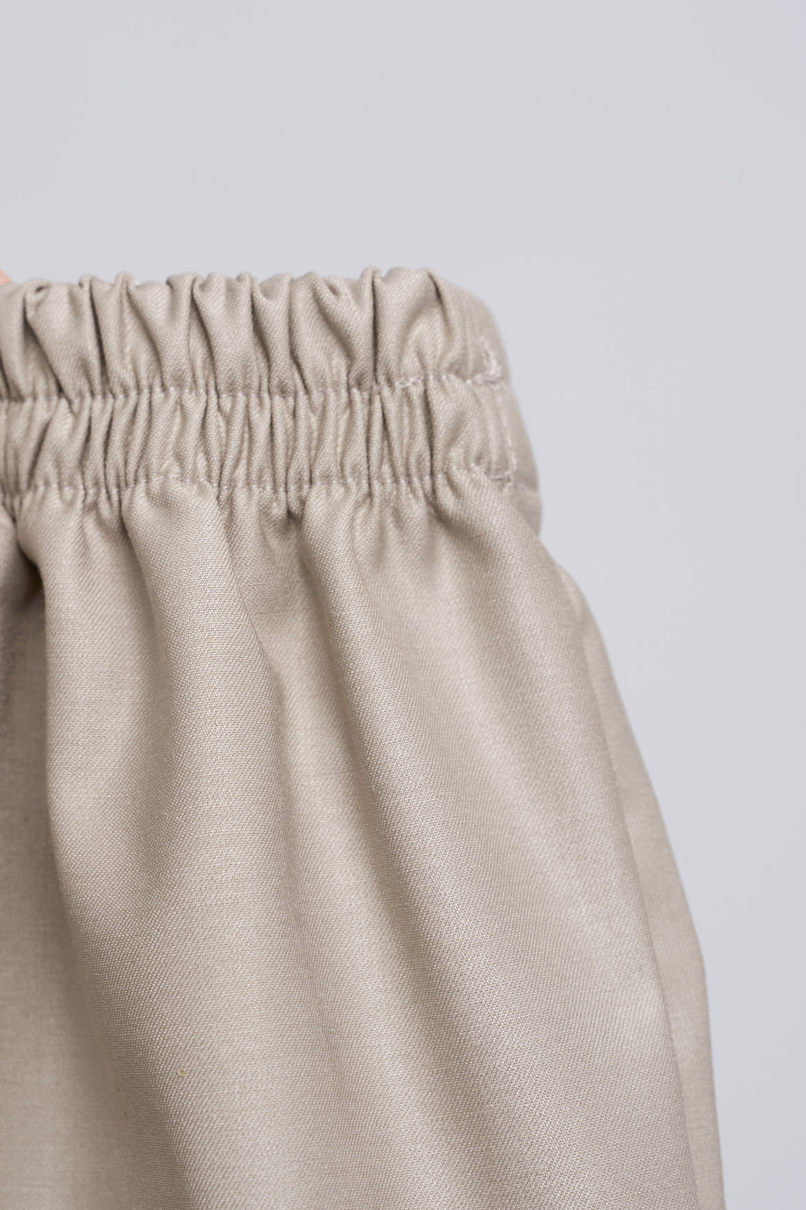 Patawali Baby Boys Baju Melayu Teluk Belanga - Light Taupe