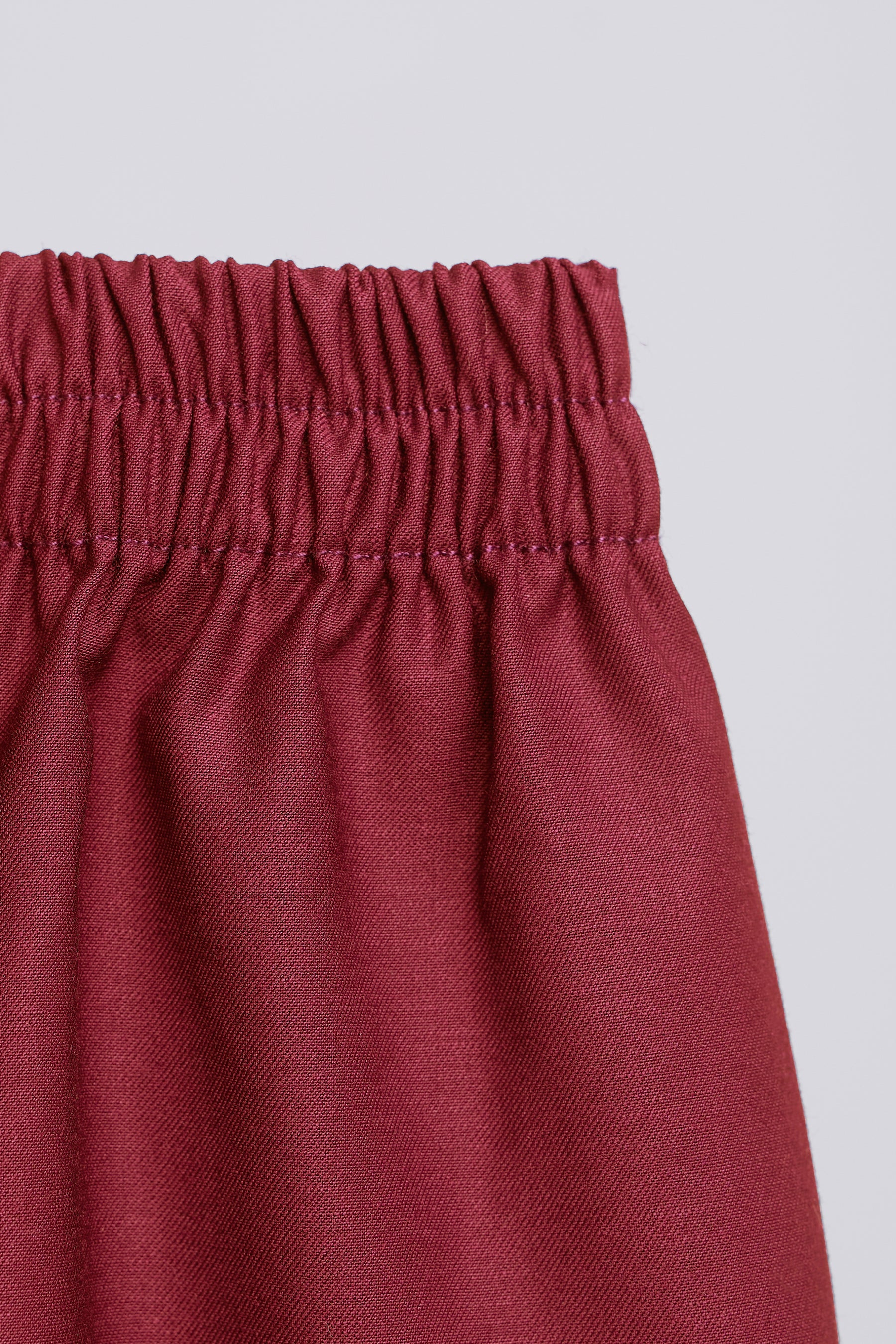 Patawali Baby Boys Baju Melayu Teluk Belanga - Mahogany Red