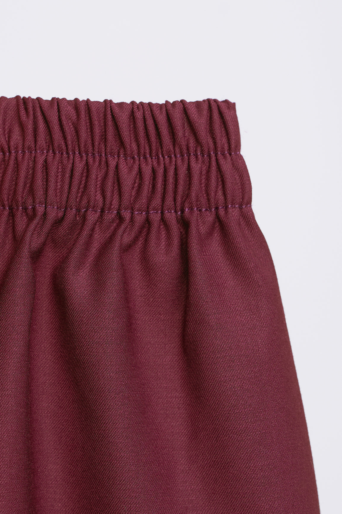 Patawali Baby Boys Baju Melayu Teluk Belanga - Burgundy Red