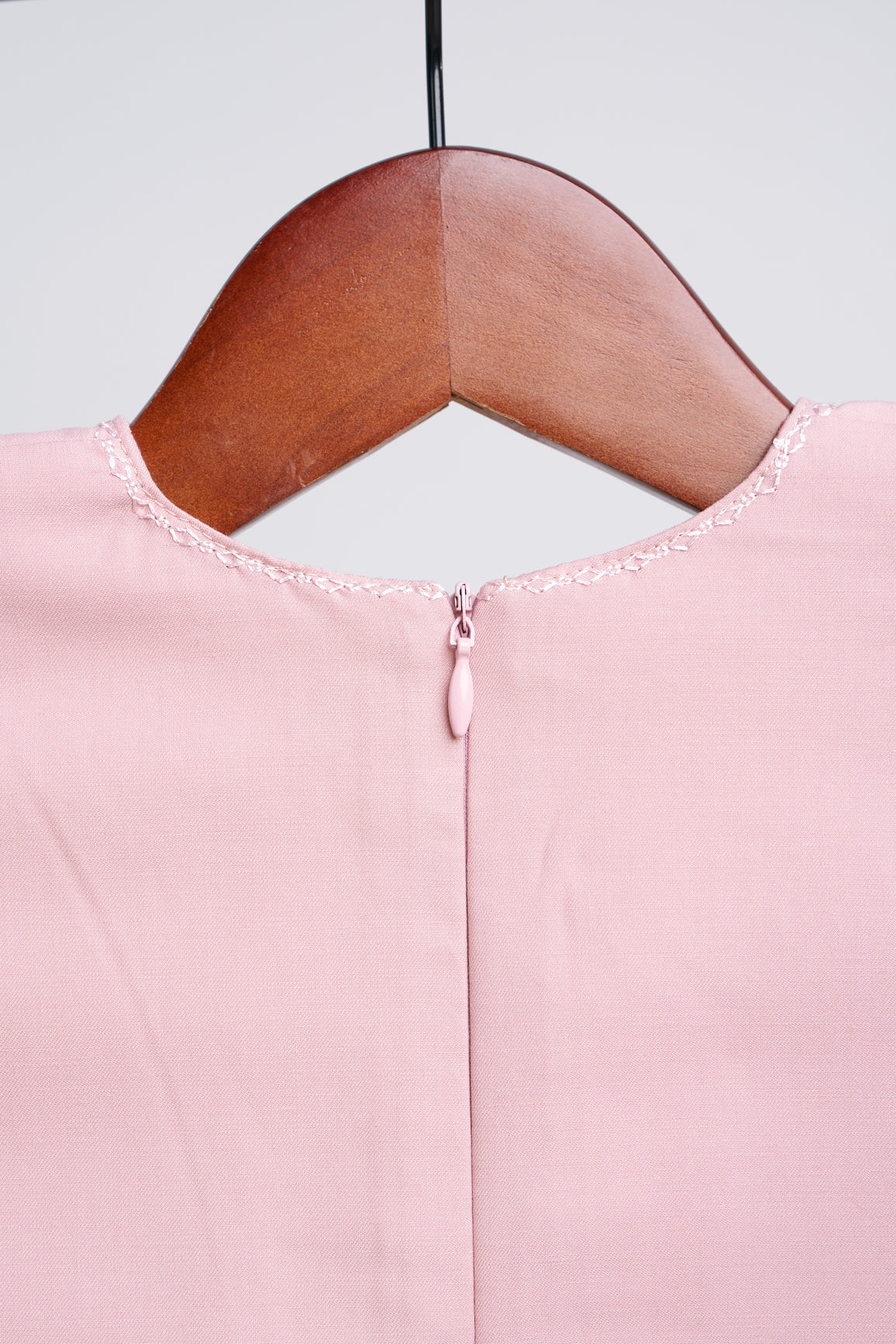 Patawali Baby Girls Baju Kurung - Soft Pink