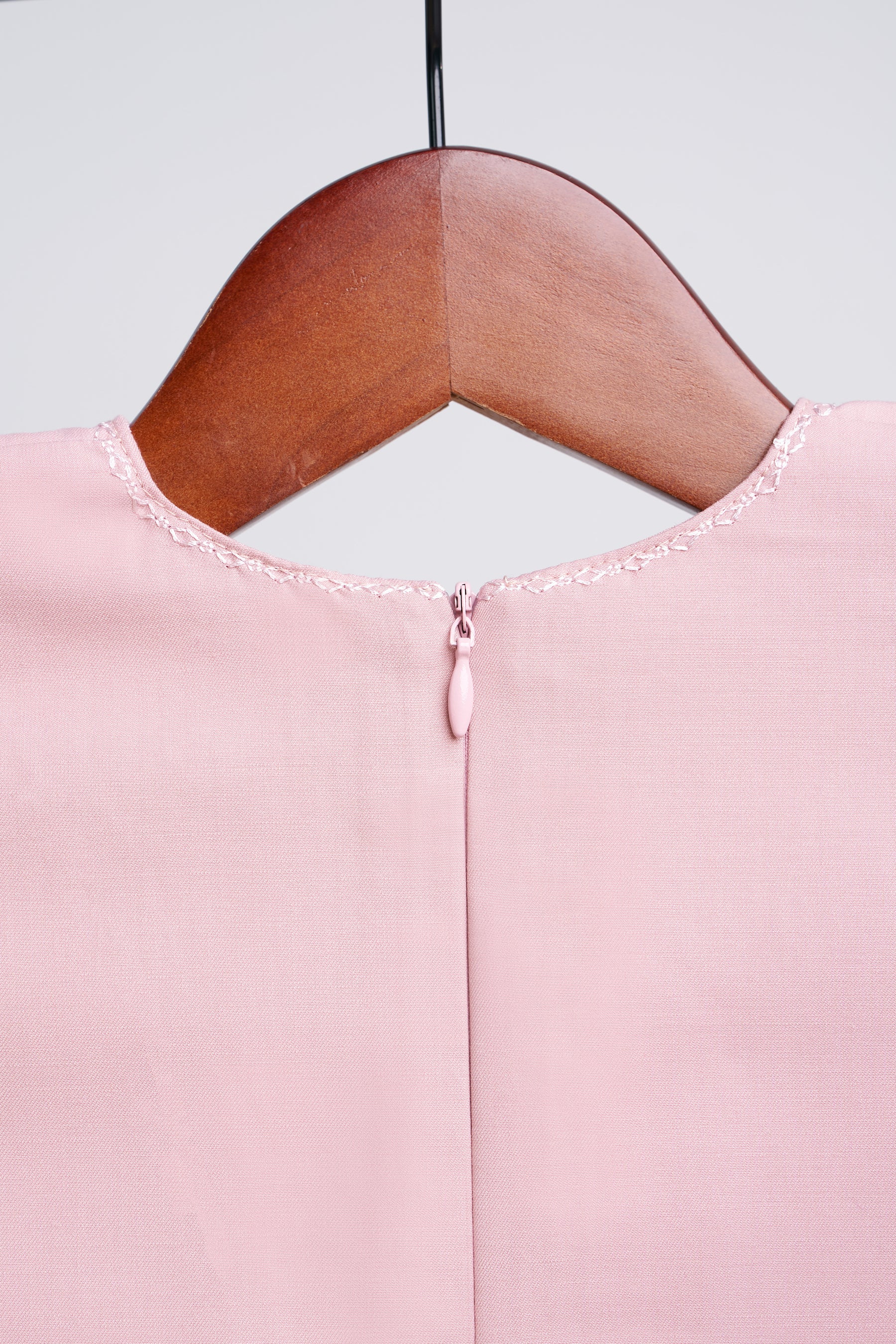 Patawali Baby Girls Baju Kurung - Soft Pink