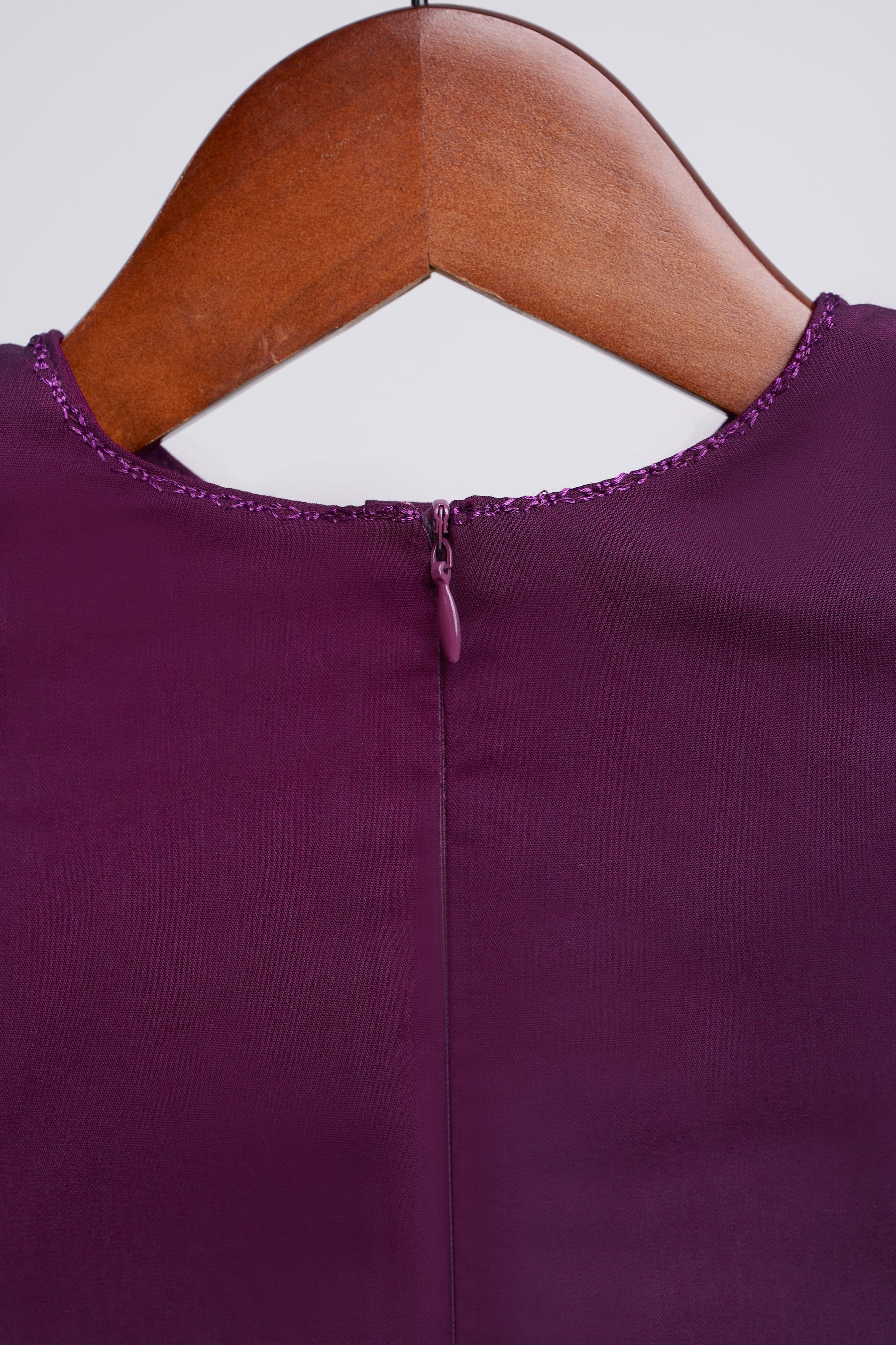 Patawali Baby Girls Baju Kurung - Purple Manggis