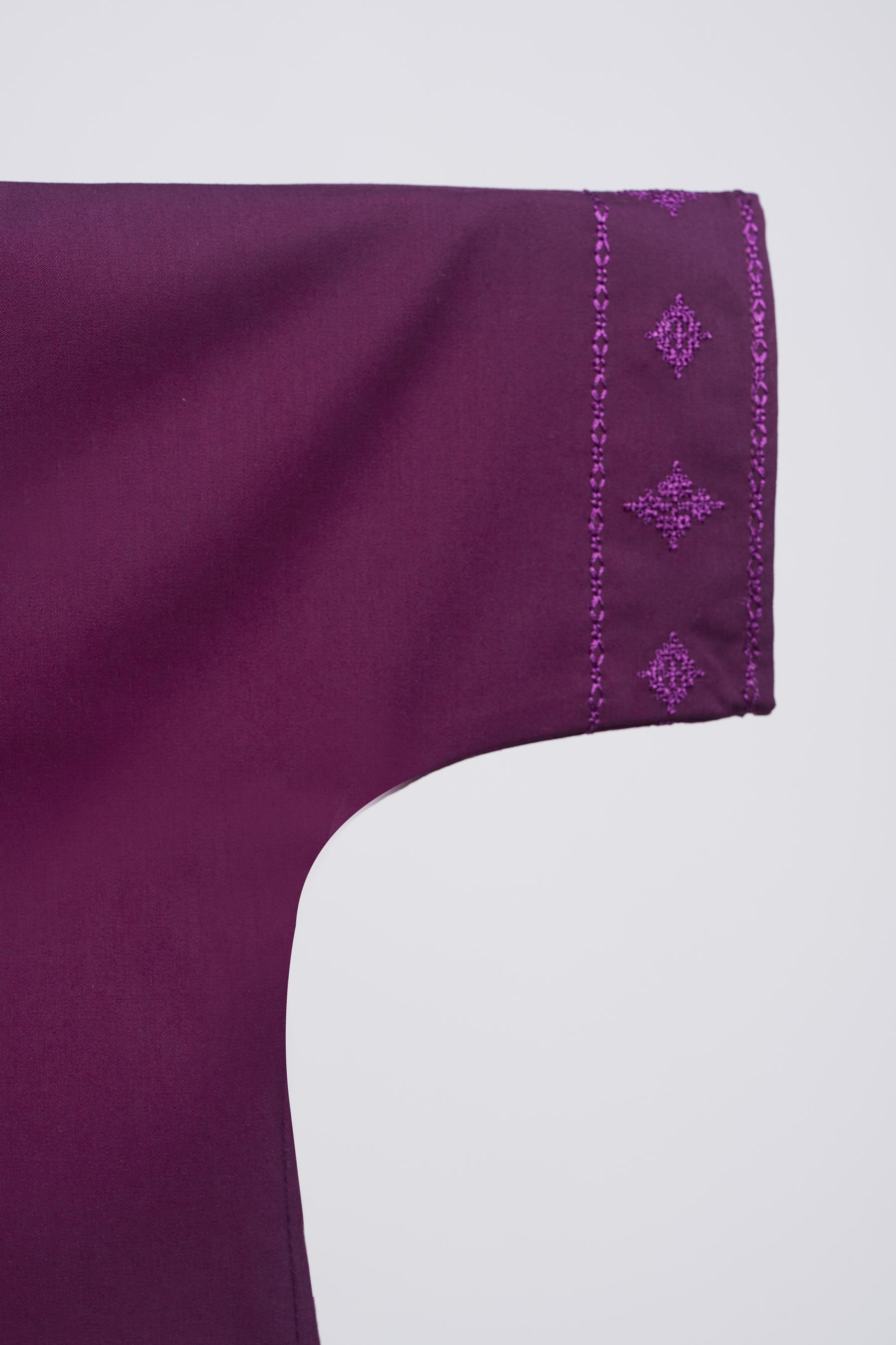 Patawali Baby Girls Baju Kurung - Purple Manggis