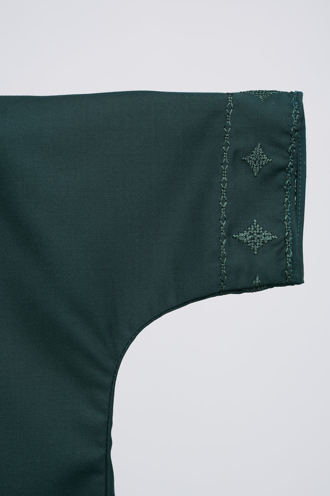 Patawali Baby Girls Baju Kurung - Deep Green