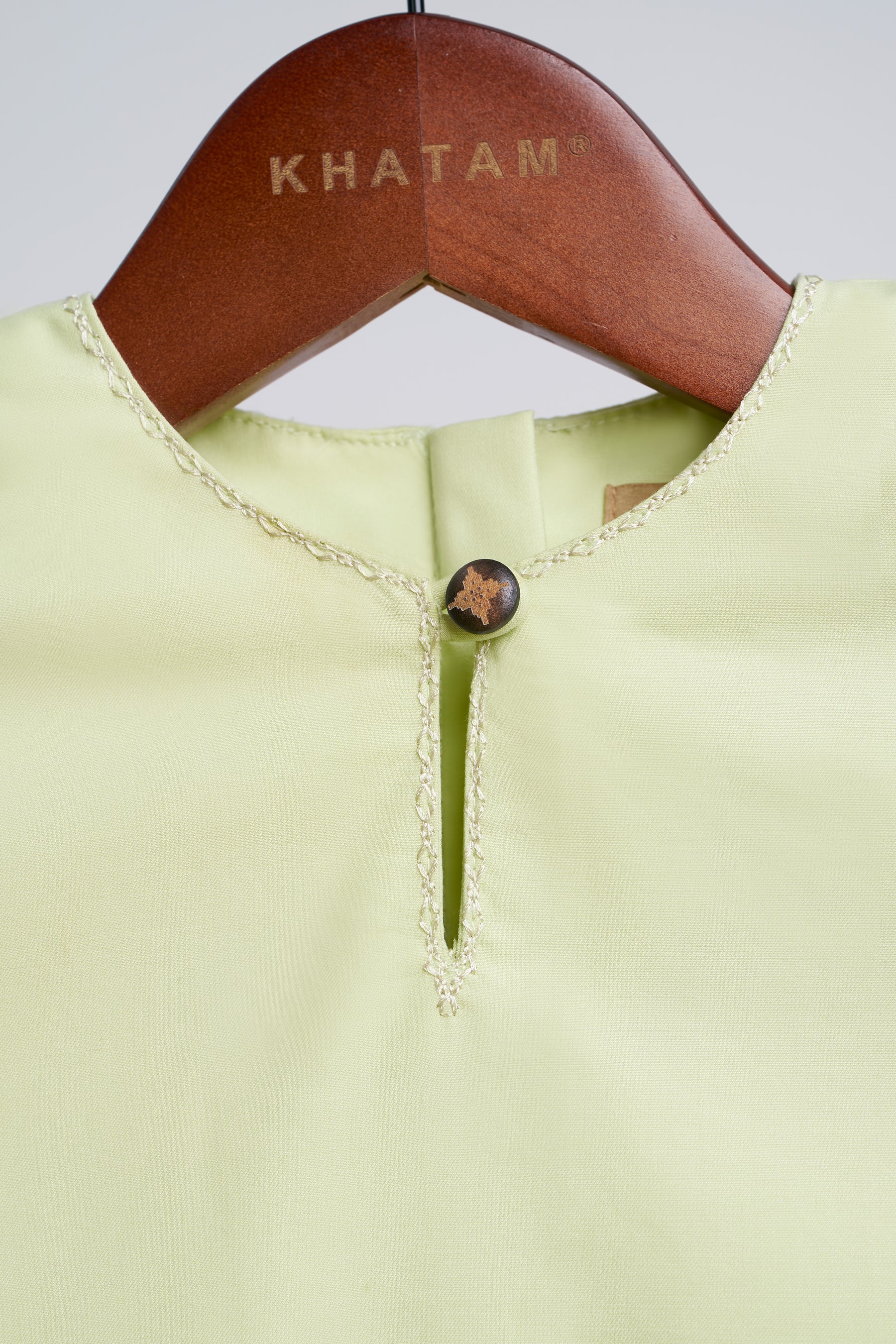 Patawali Baby Girls Baju Kurung - Honeydew