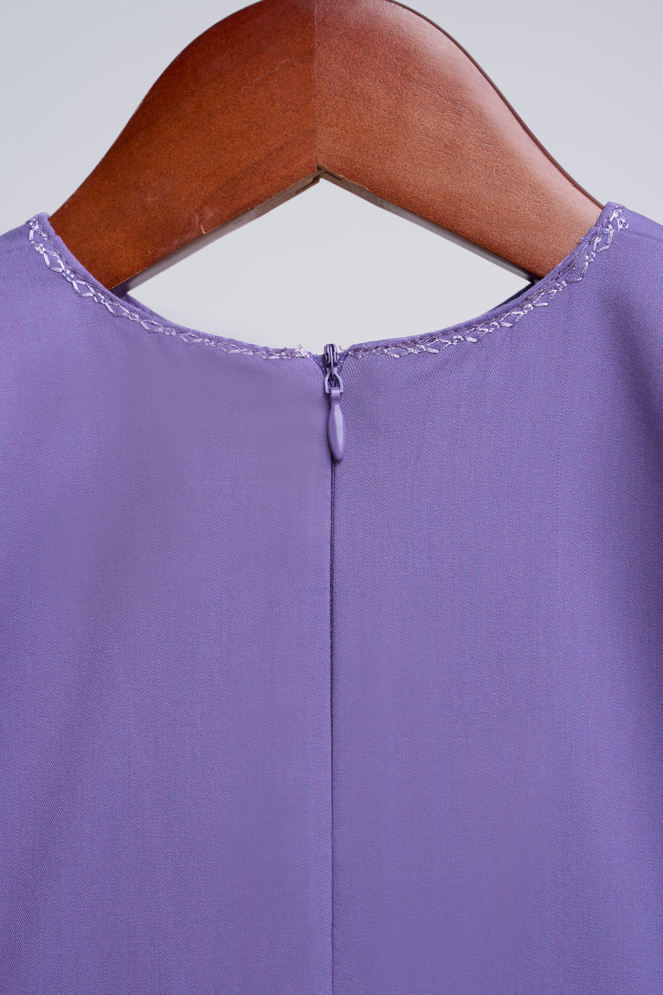 Patawali Baby Girls Baju Kurung - Purple Yam