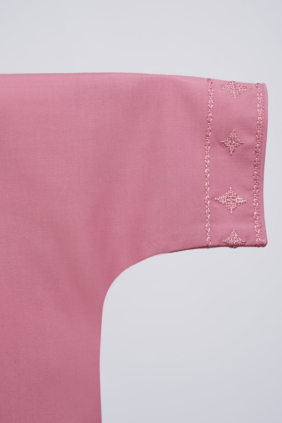 Patawali Baby Girls Baju Kurung - Pink Belacan