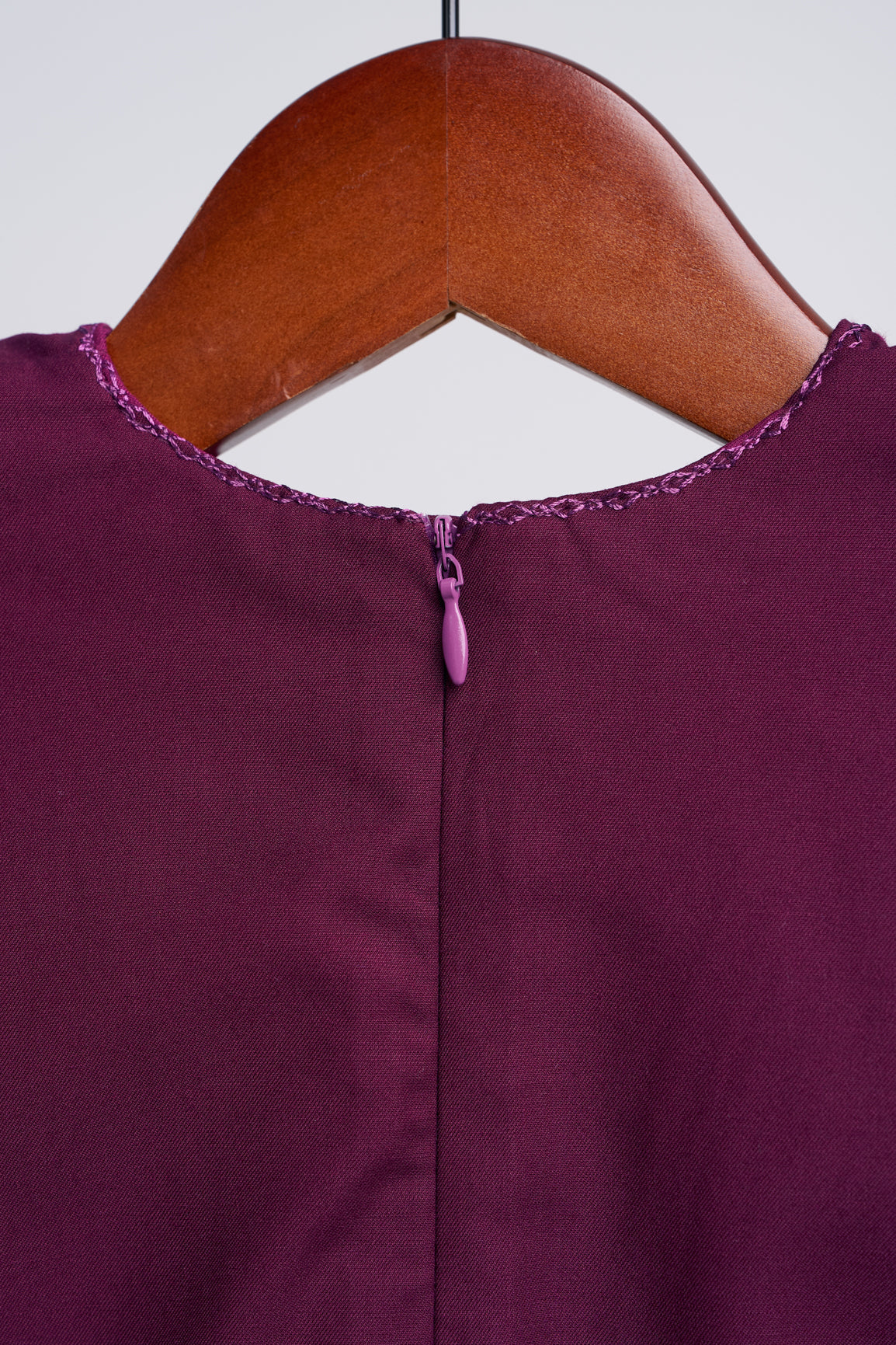 Patawali Baby Girls Baju Kurung - Purple Manggis