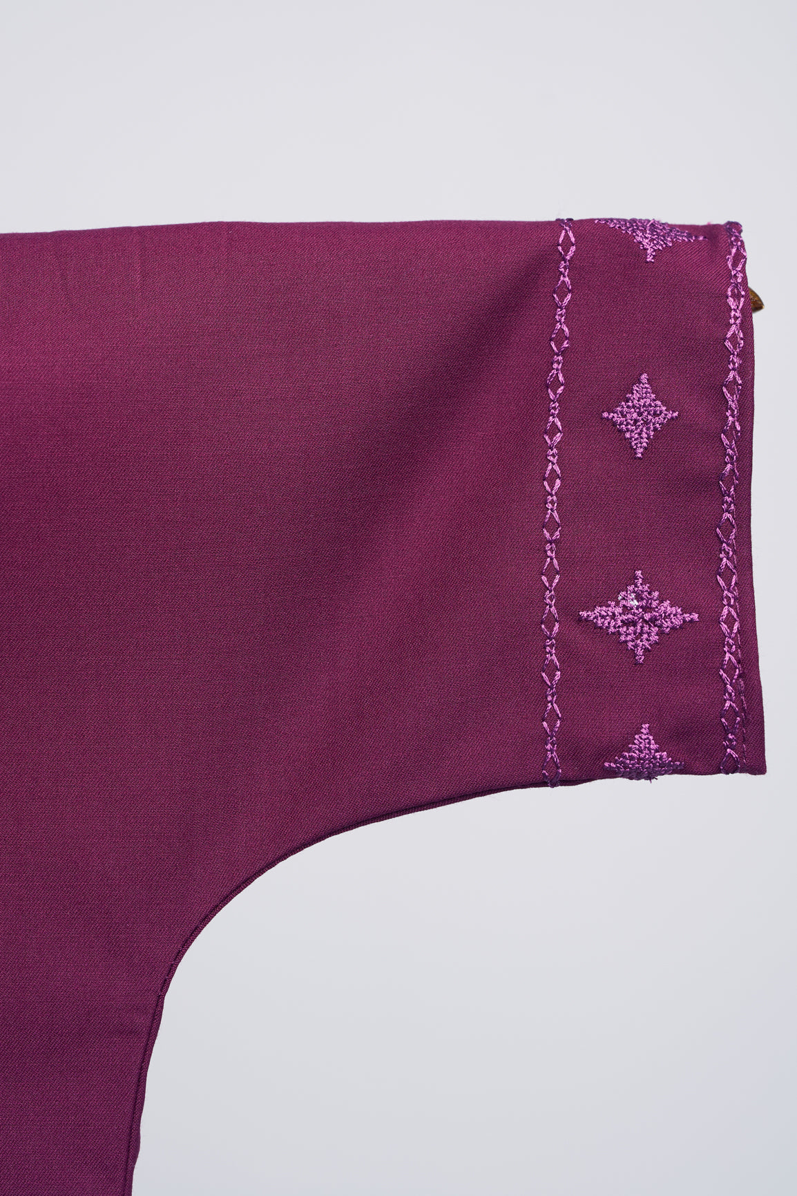 Patawali Baby Girls Baju Kurung - Purple Manggis