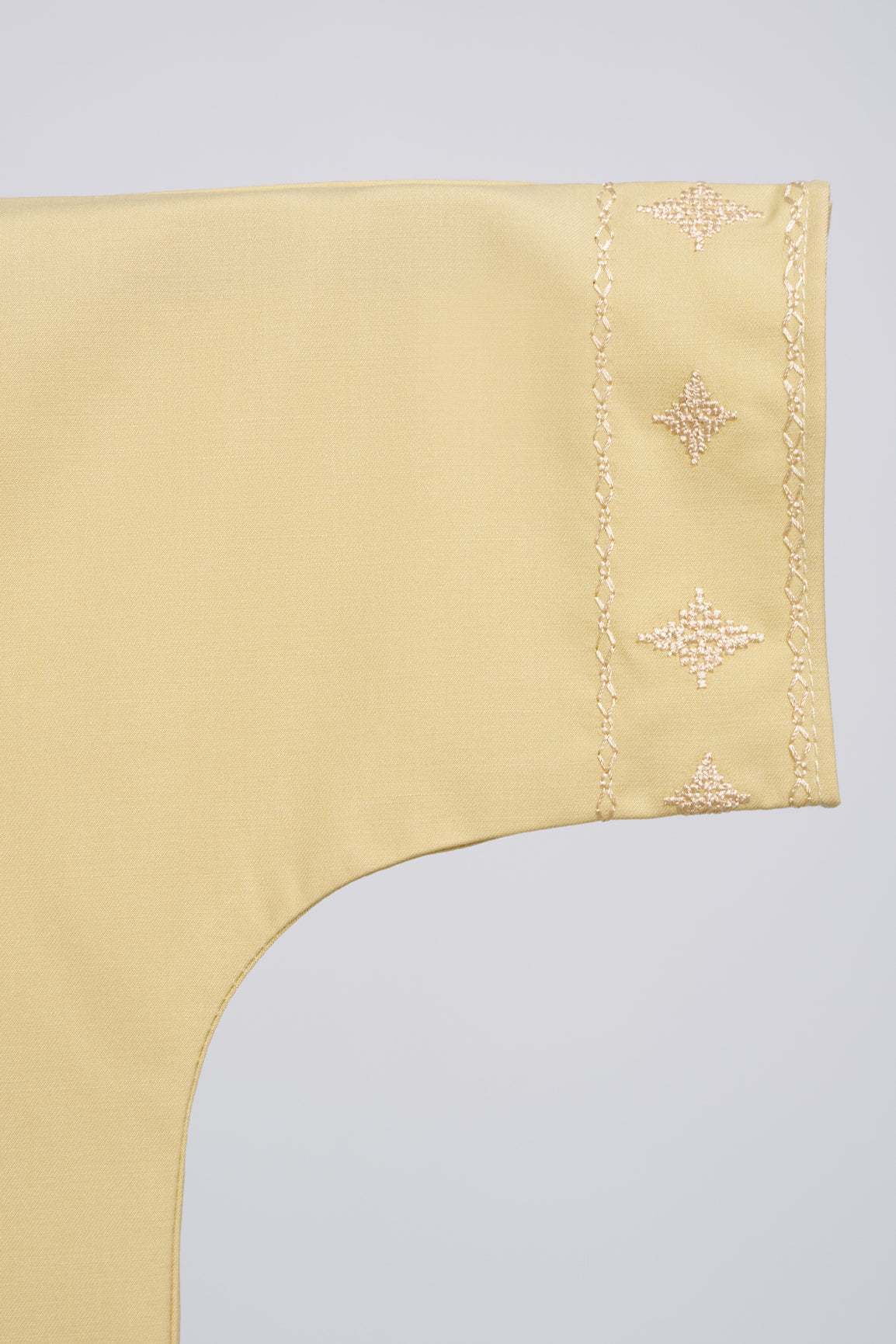 Patawali Baby Girls Baju Kurung - Buttermilk