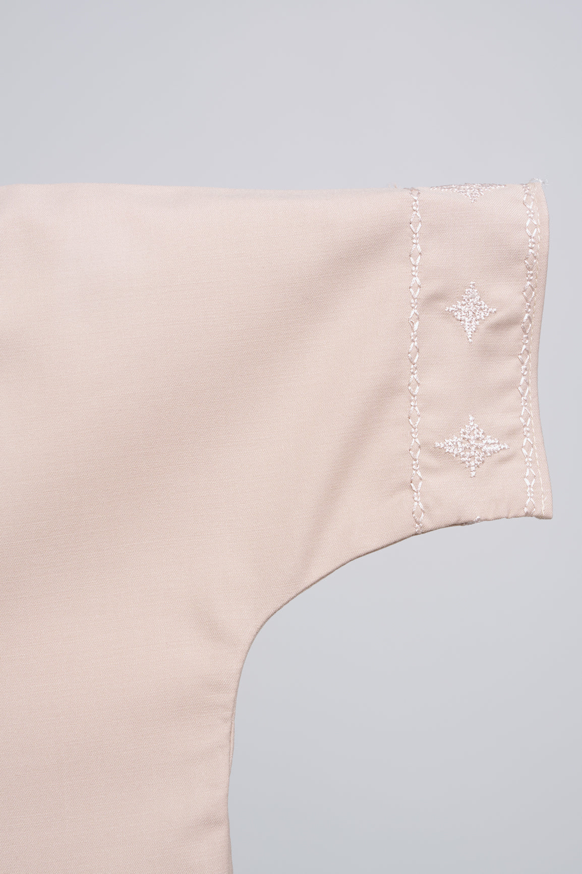 Patawali Baby Girls Baju Kurung - Ecru Beige