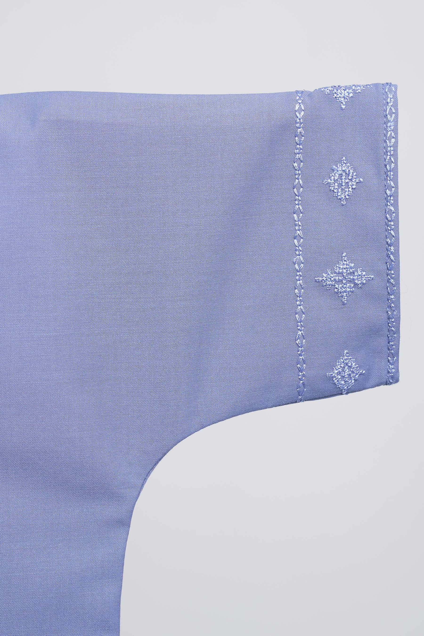 Patawali Baby Girls Baju Kurung - Stone Blue