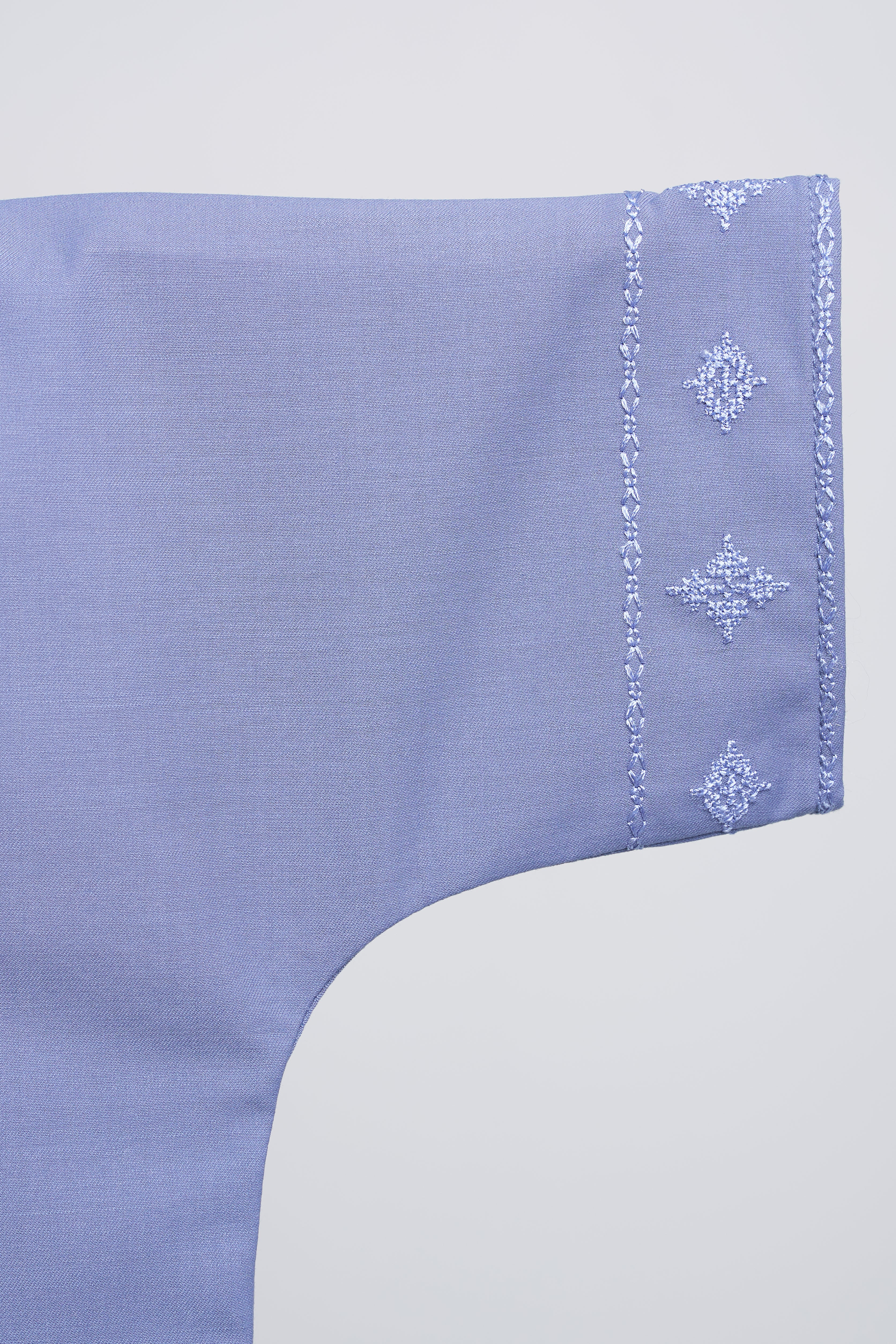 Patawali Baby Girls Baju Kurung - Stone Blue