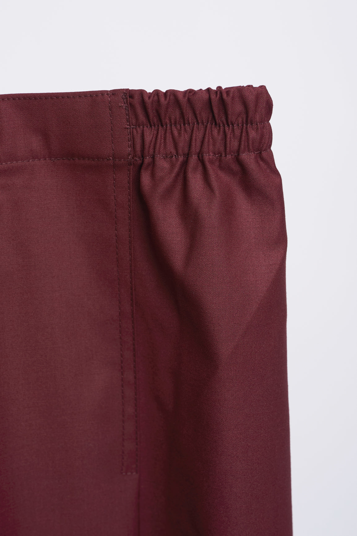 Patawali Baby Girls Baju Kurung - Burgundy Red