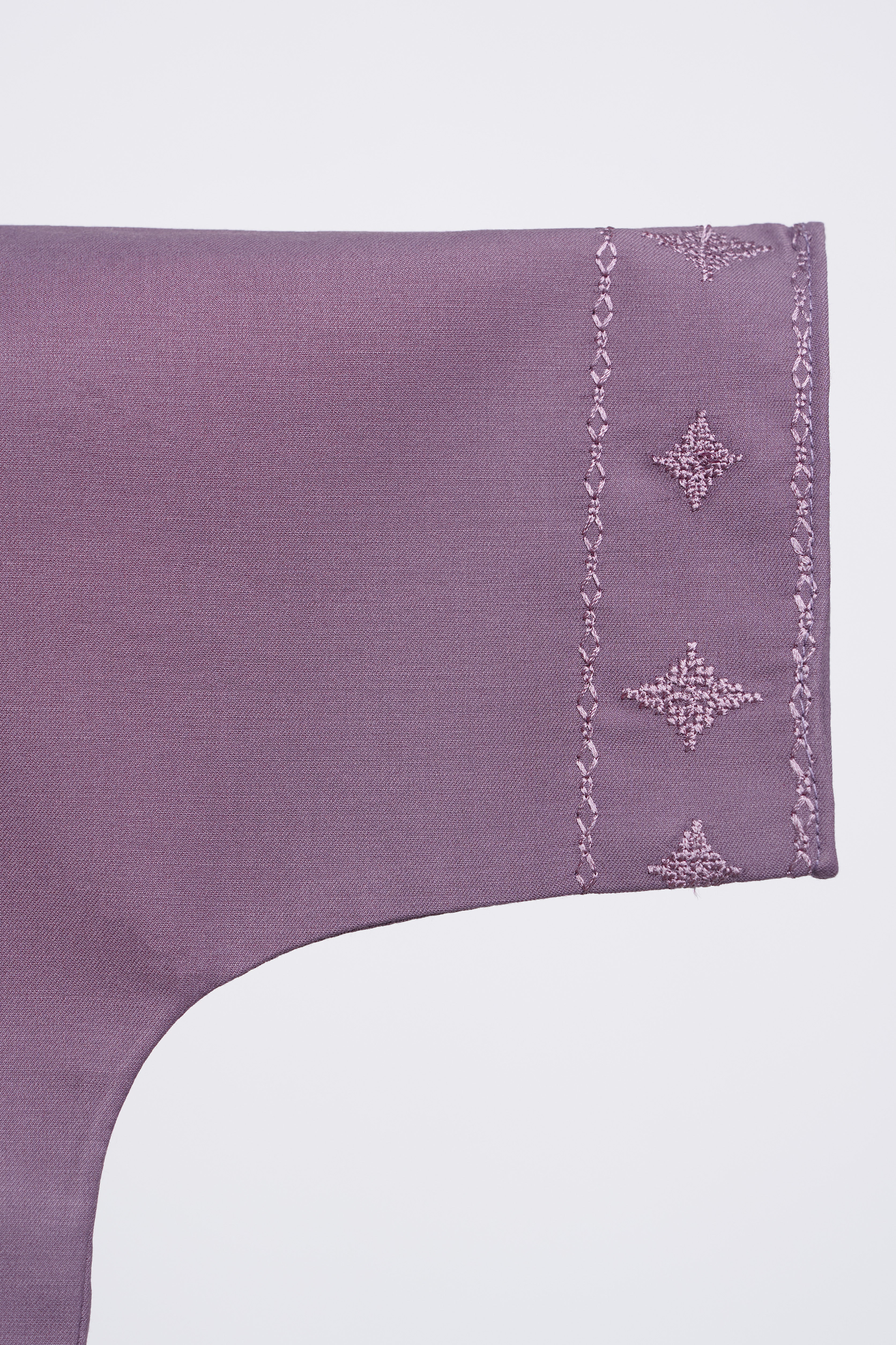 Patawali Baby Girls Baju Kurung - Dusty Lilac