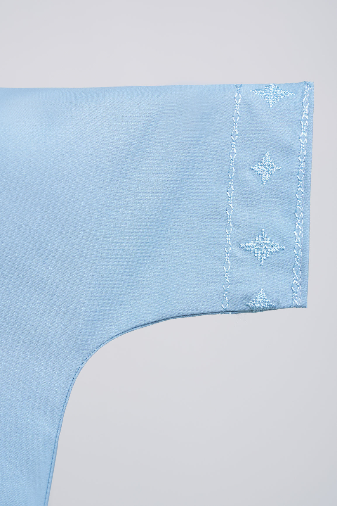 Patawali Baby Girls Baju Kurung - Light Blue