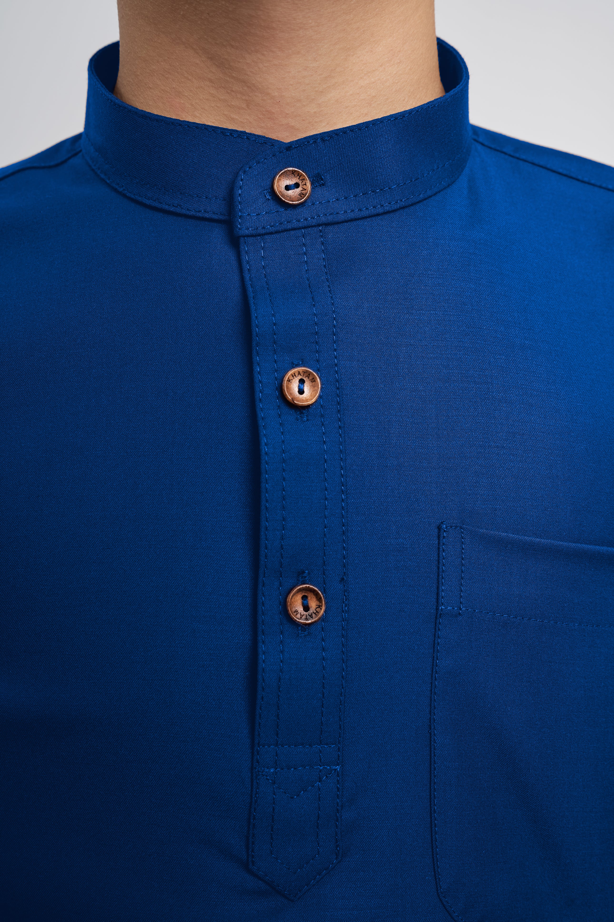 Patawali Boys Baju Melayu Cekak Musang - Royal Blue