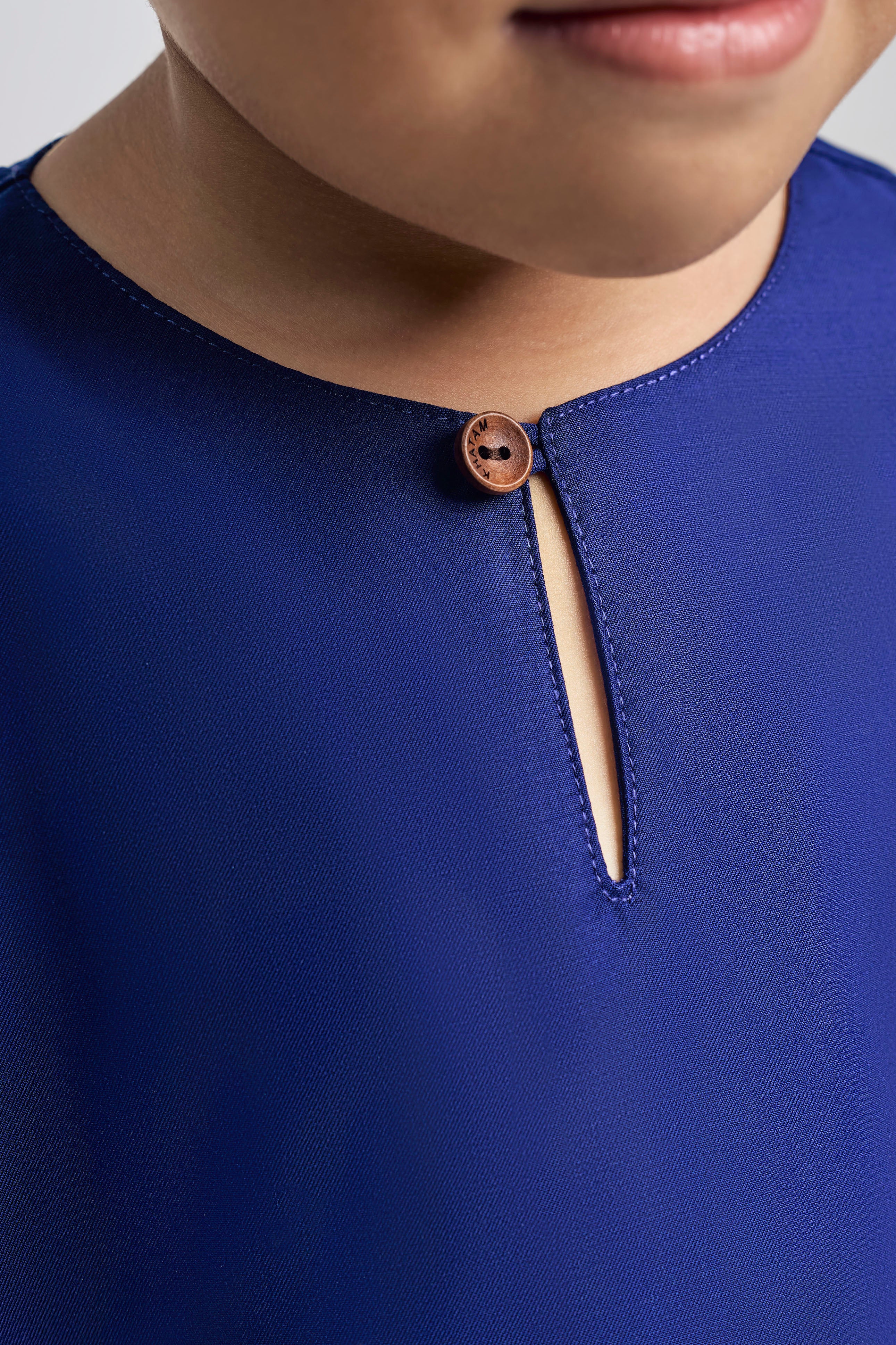 Patawali Boys Baju Melayu Teluk Belanga - Royal Blue