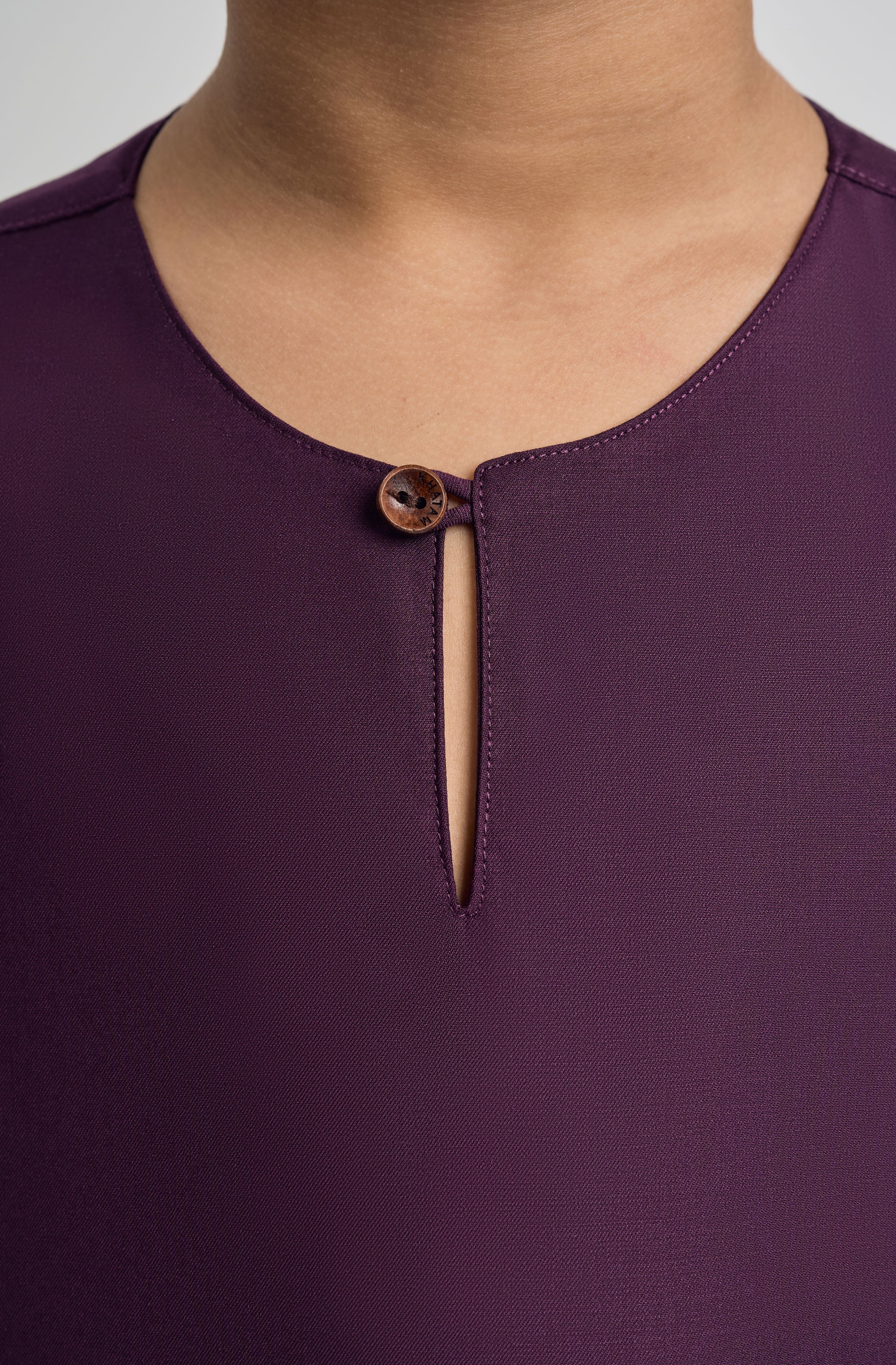 Patawali Boys Baju Melayu Teluk Belanga - Dark Purple