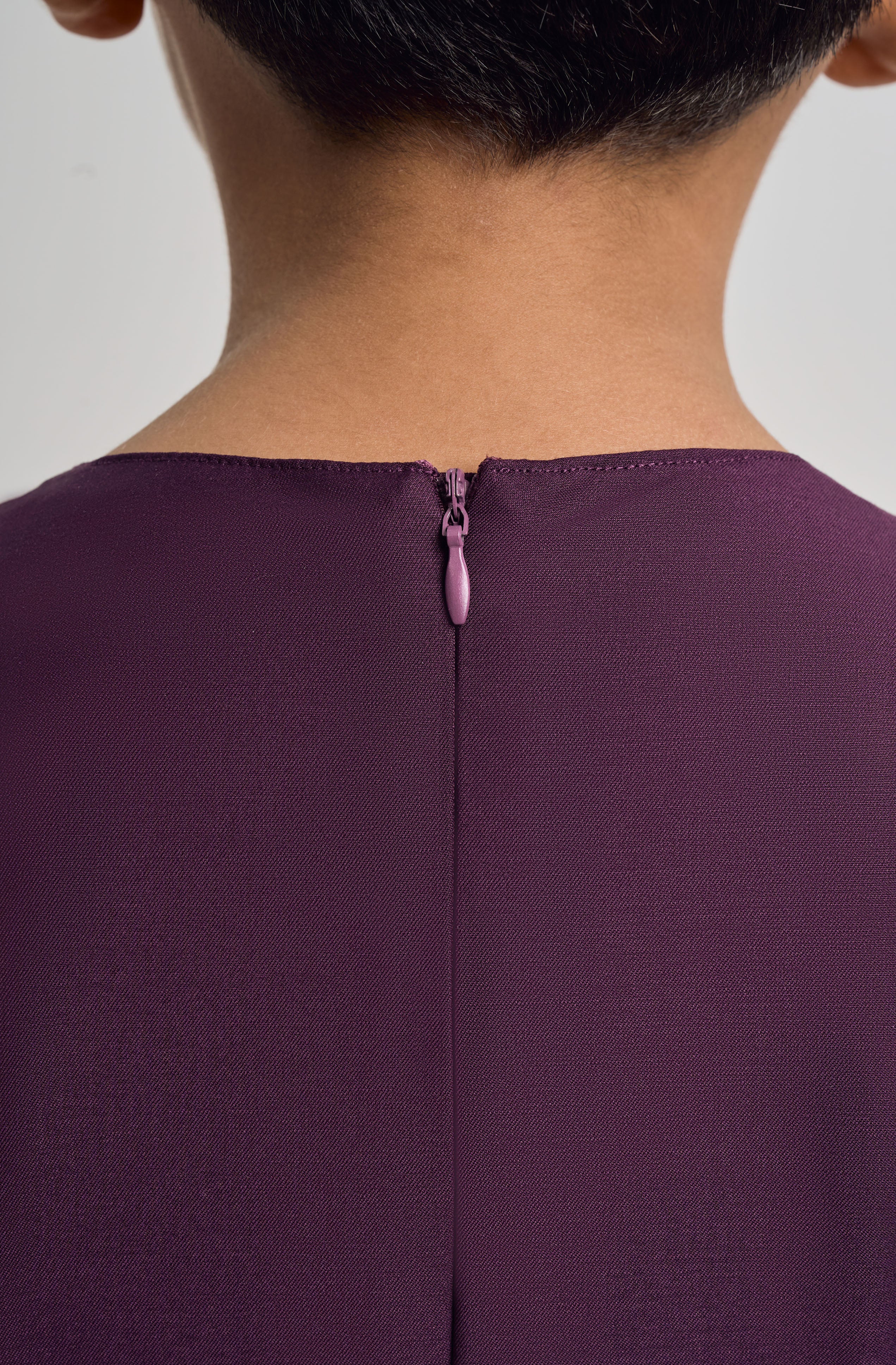 Patawali Boys Baju Melayu Teluk Belanga - Dark Purple