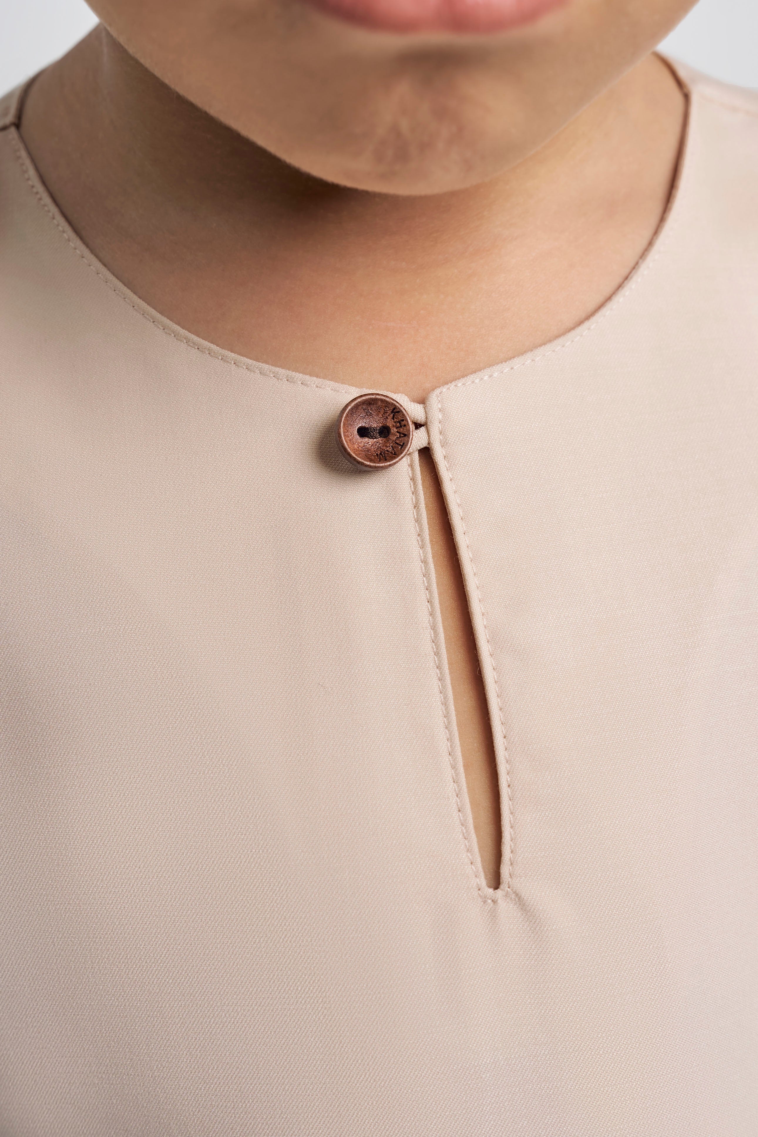 Patawali Boys Baju Melayu Teluk Belanga - Beige